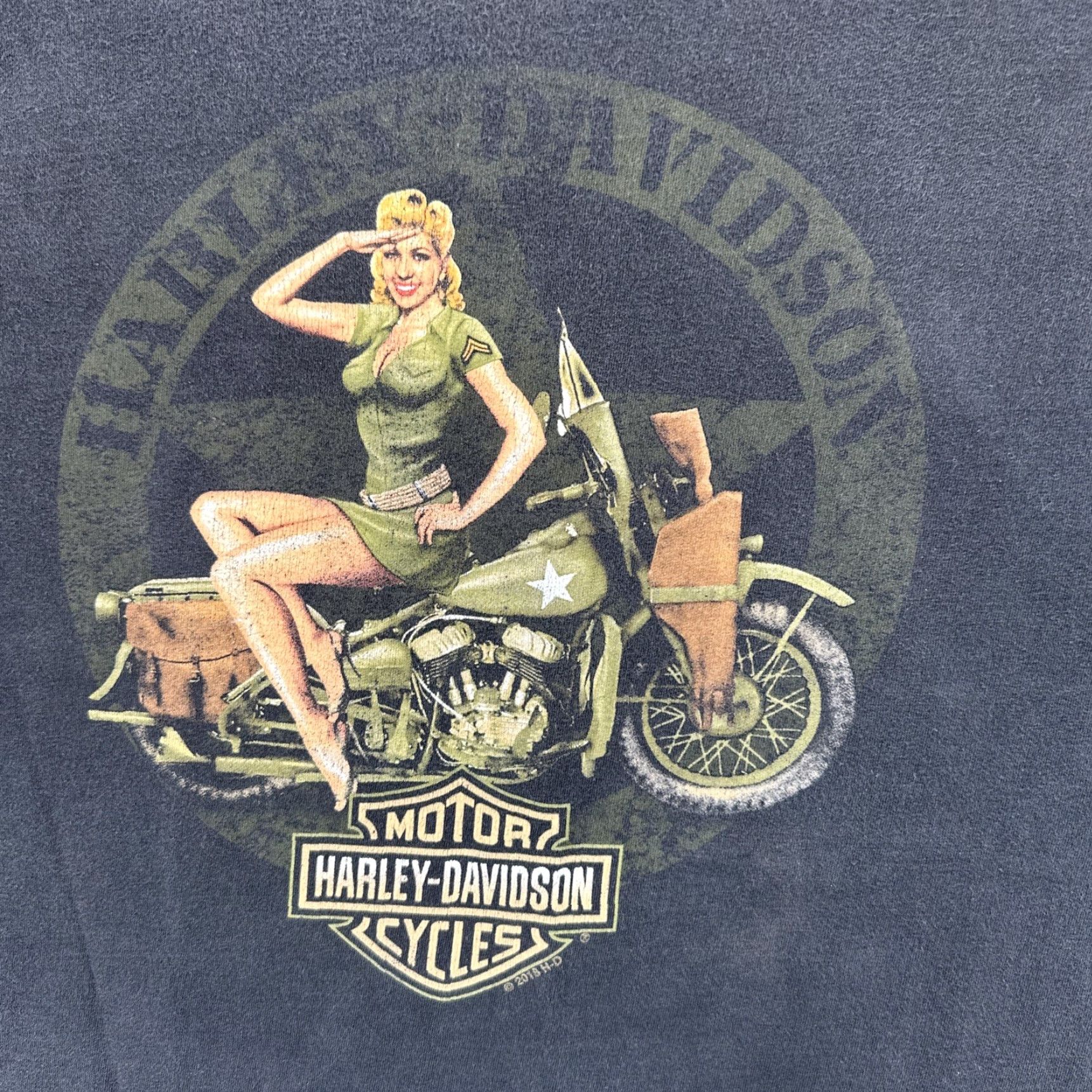 Harley Davidson VINTAGE Harley-Davidson Men’s XL Black Biker T-Shirt Las Vegas HD EUC Size US XL / EU 56 / 4 - 6 Thumbnail