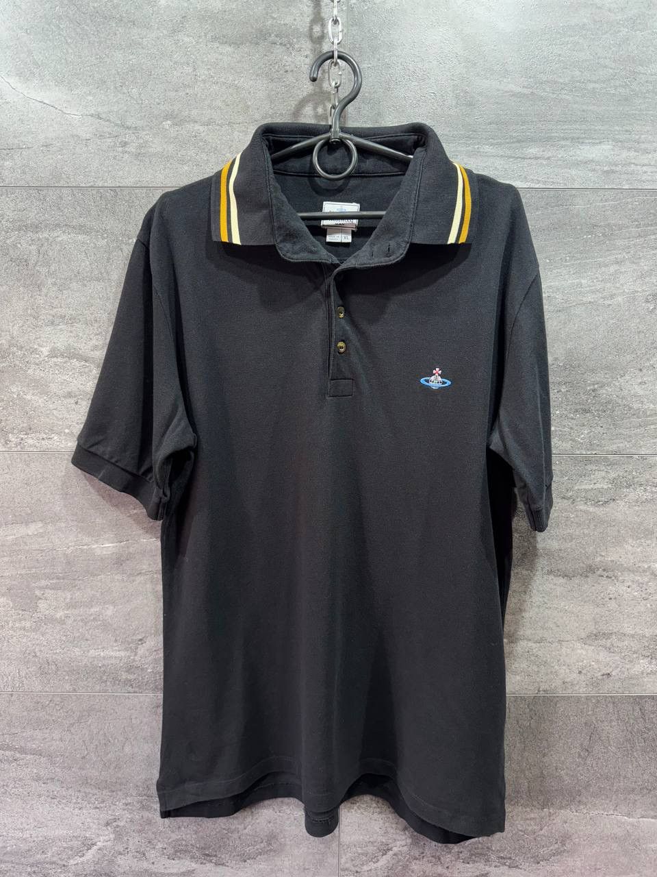 Vivienne Westwood Vivienne Westwood Luxury Polo Shirt Embroidered Logo Size US XL / EU 56 / 4 - 1 Thumbnail