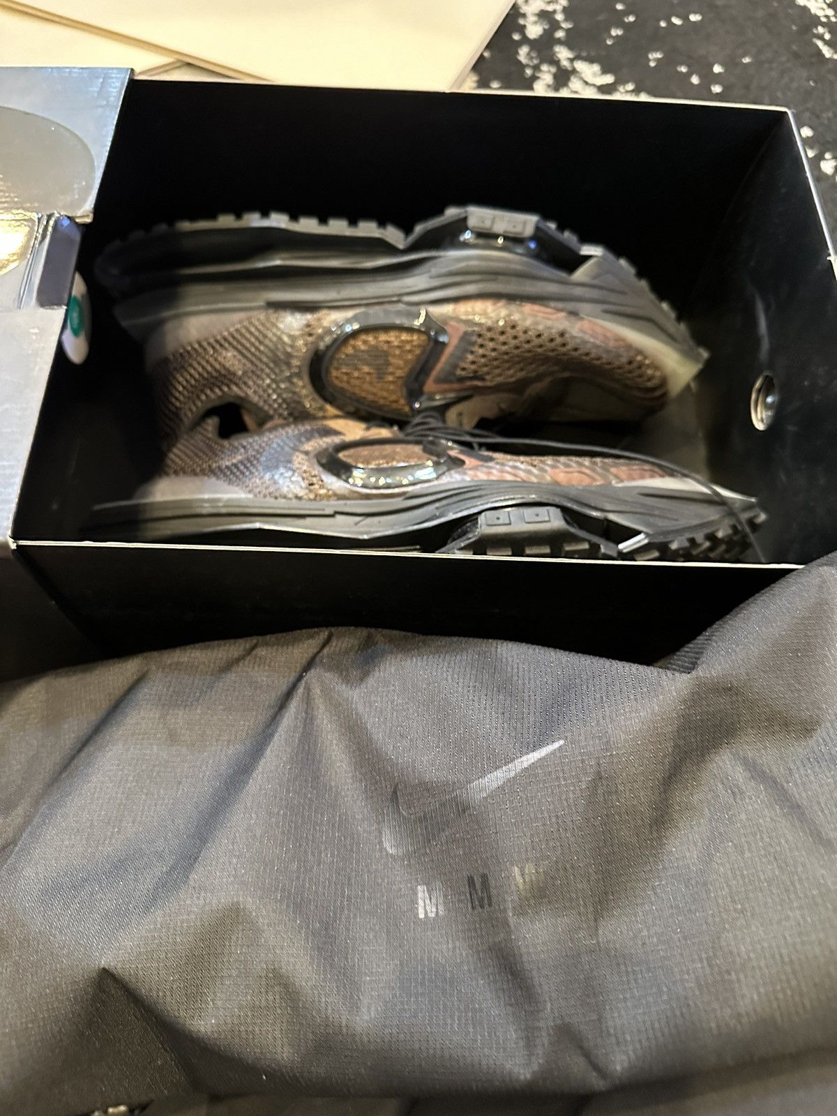MMW × Nike Nike Zoom MMW 004 Baroque Brown Size US 10 / EU 43 - 3 Thumbnail