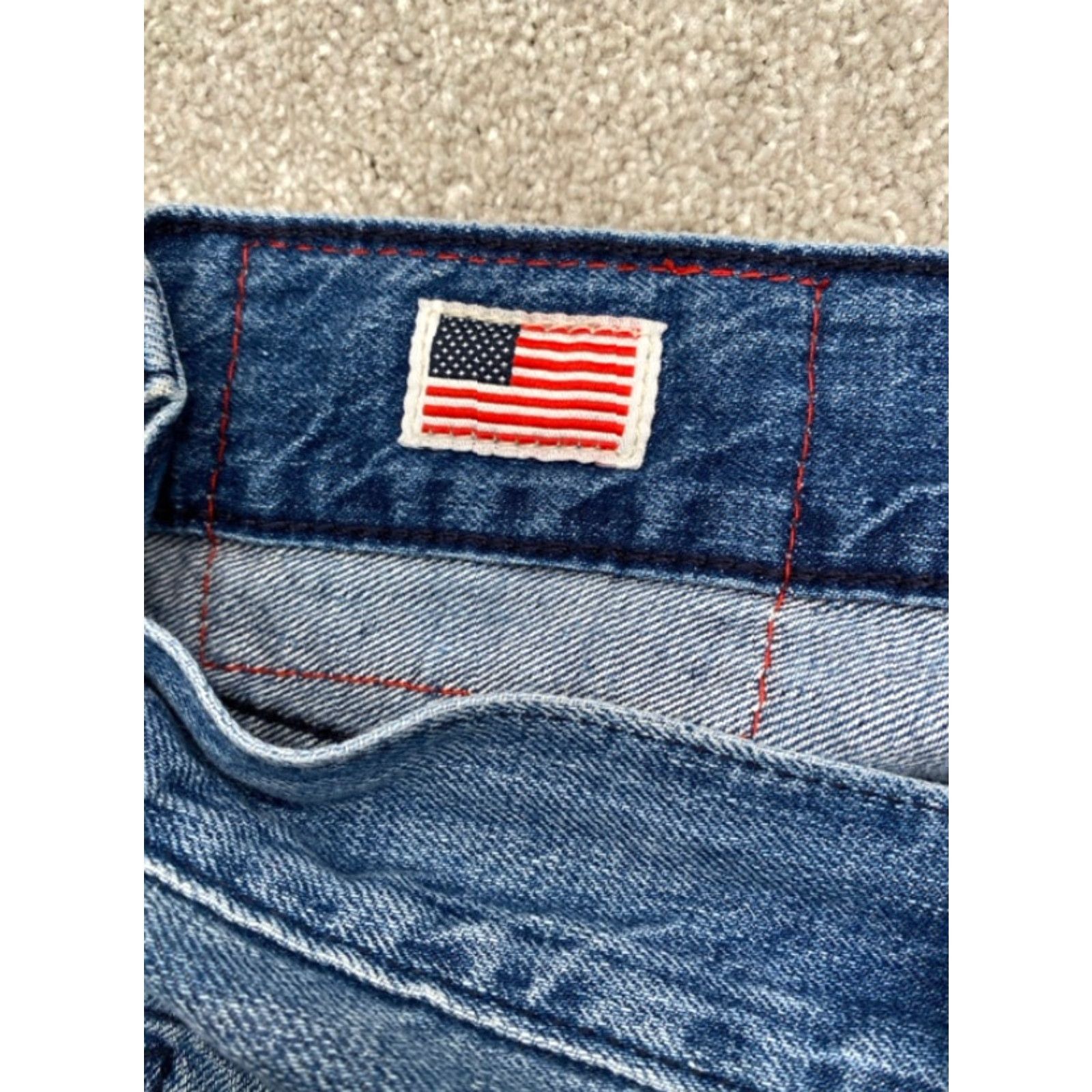 True Religion VINTAGE True Religion Bobby Jeans Bootcut 38x33 Blue Denim Distressed Mens Size US 38 / EU 54 - 7 Thumbnail