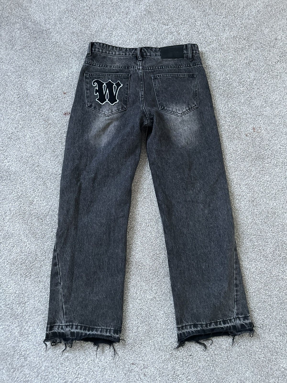 Other WEUP / Wasted Potential Flared Denim Size US 30 / EU 46 - 1 Thumbnail