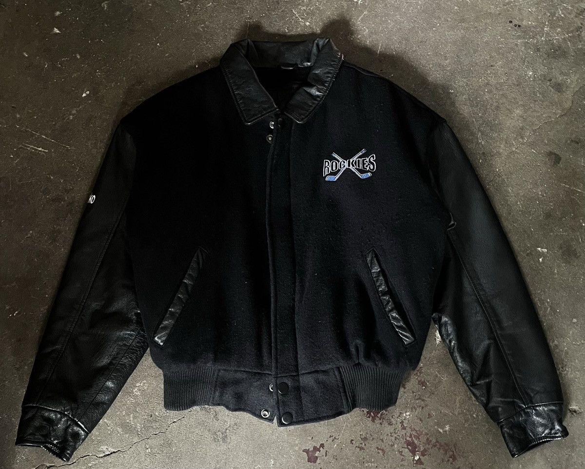 Vintage Hockey Bomber Jacket Size US S / EU 44-46 / 1 - 1 Thumbnail