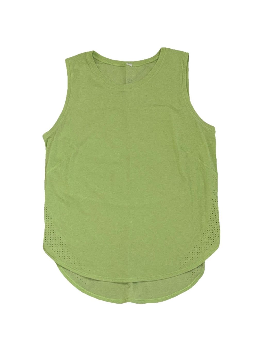 Lululemon LULULEMON HIGH NECK SPLIT HEM RUN TANK NEON MINT SIZE 8 Size M / US 6-8 / IT 42-44 - 2 Thumbnail