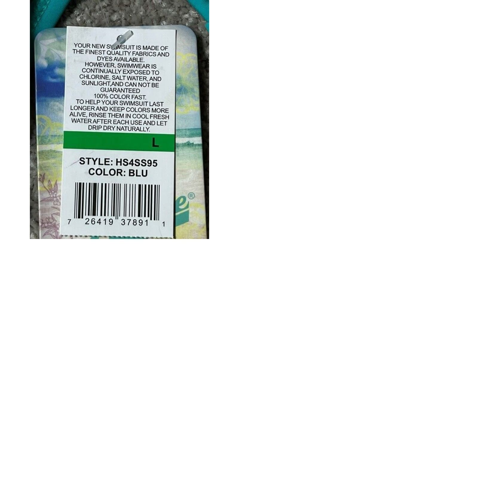 Vintage Hobie Bikini Swim Bottom L Tribal Beaded Festival Coastal Retro Y2K Hippie Women Beach Size 36" / US 14 / IT 50 - 9 Thumbnail