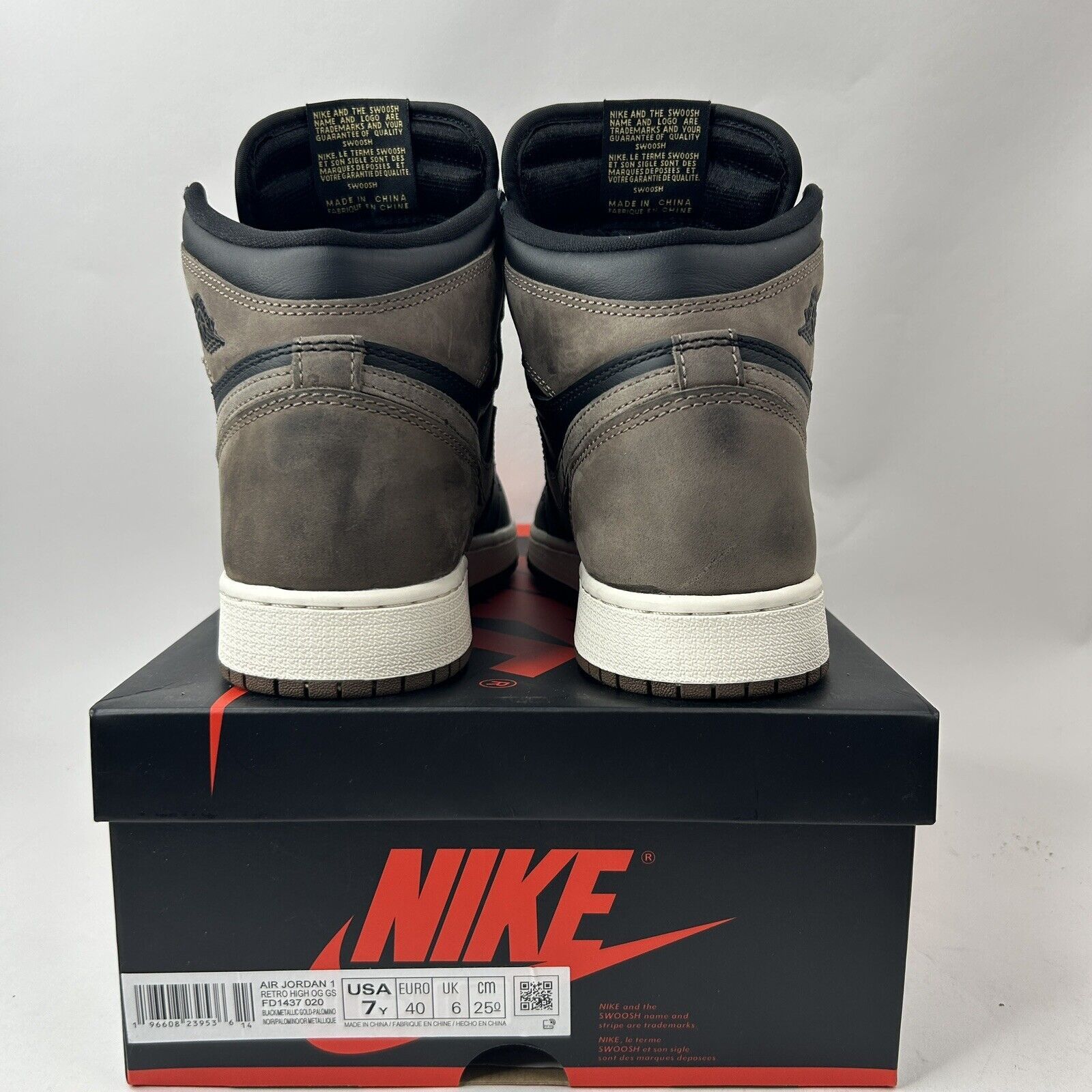 Nike Nike Air Jordan 1 Retro OG High GS “Palomino" 2024 Size US 8.5 / IT 38.5 - 5 Thumbnail