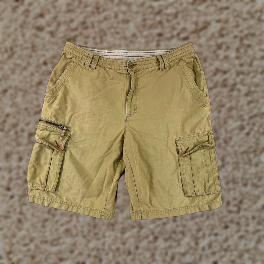 Vintage Columbia Shorts Men 36 Beige Cargo 100% Cotton Pockets Hike Hiking Camping READ Size US 36 / EU 52 - 1 Thumbnail