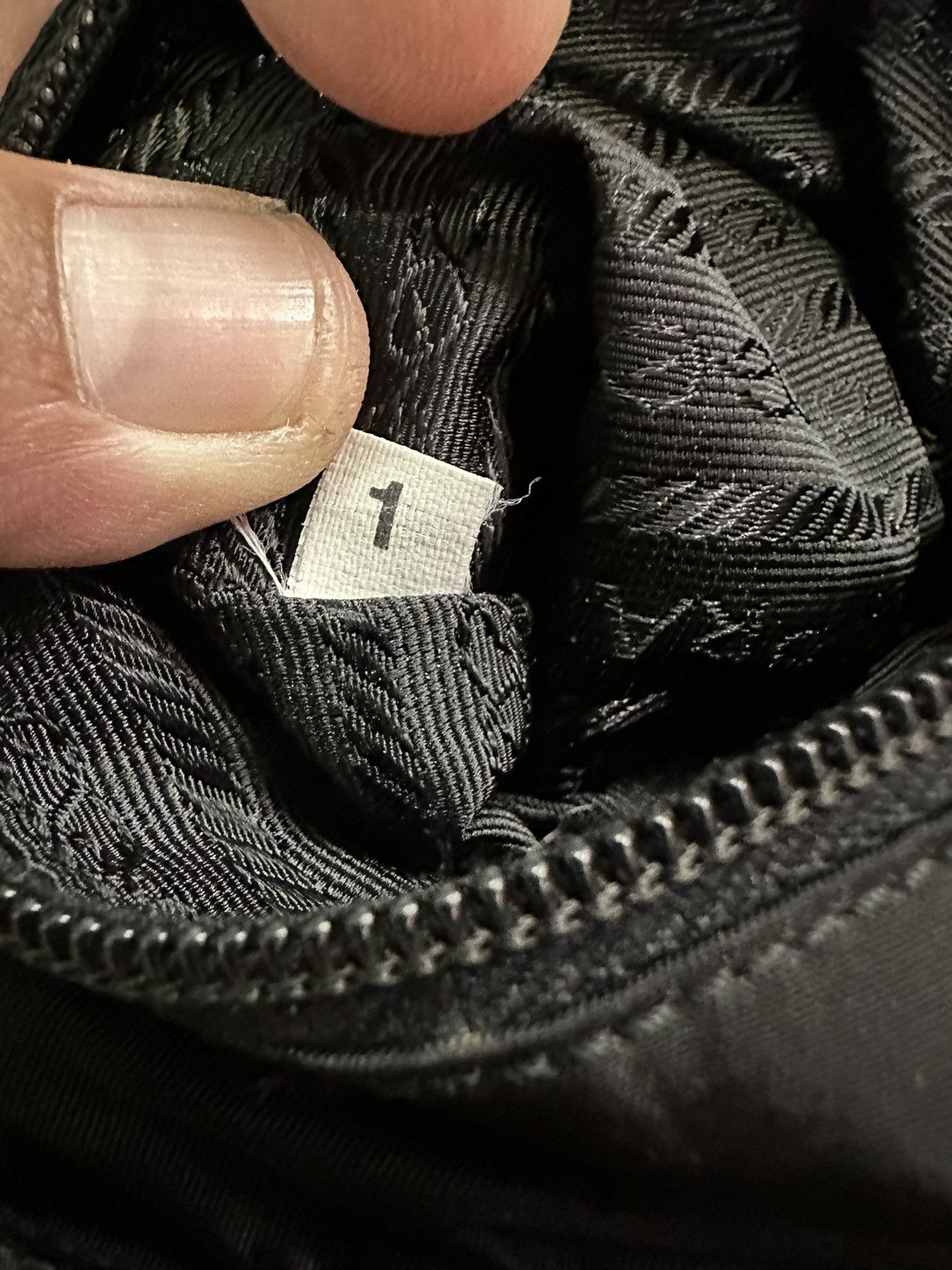 Prada × Vintage AUTHENTIC VINTAGE PRADA BLACK NYLON TOTE BAG Size ONE SIZE - 16 Thumbnail
