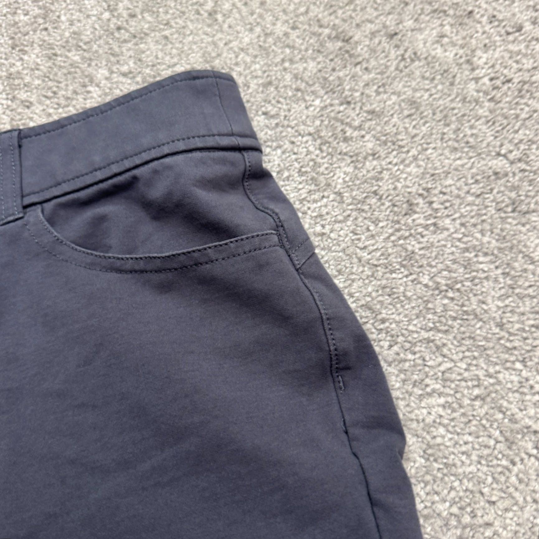 Orvis Orvis Straight Leg Cotton Trouser Womens 8 Dark Blue Flat Front Classic Casual Size 30" / US 8 / IT 44 - 4 Thumbnail