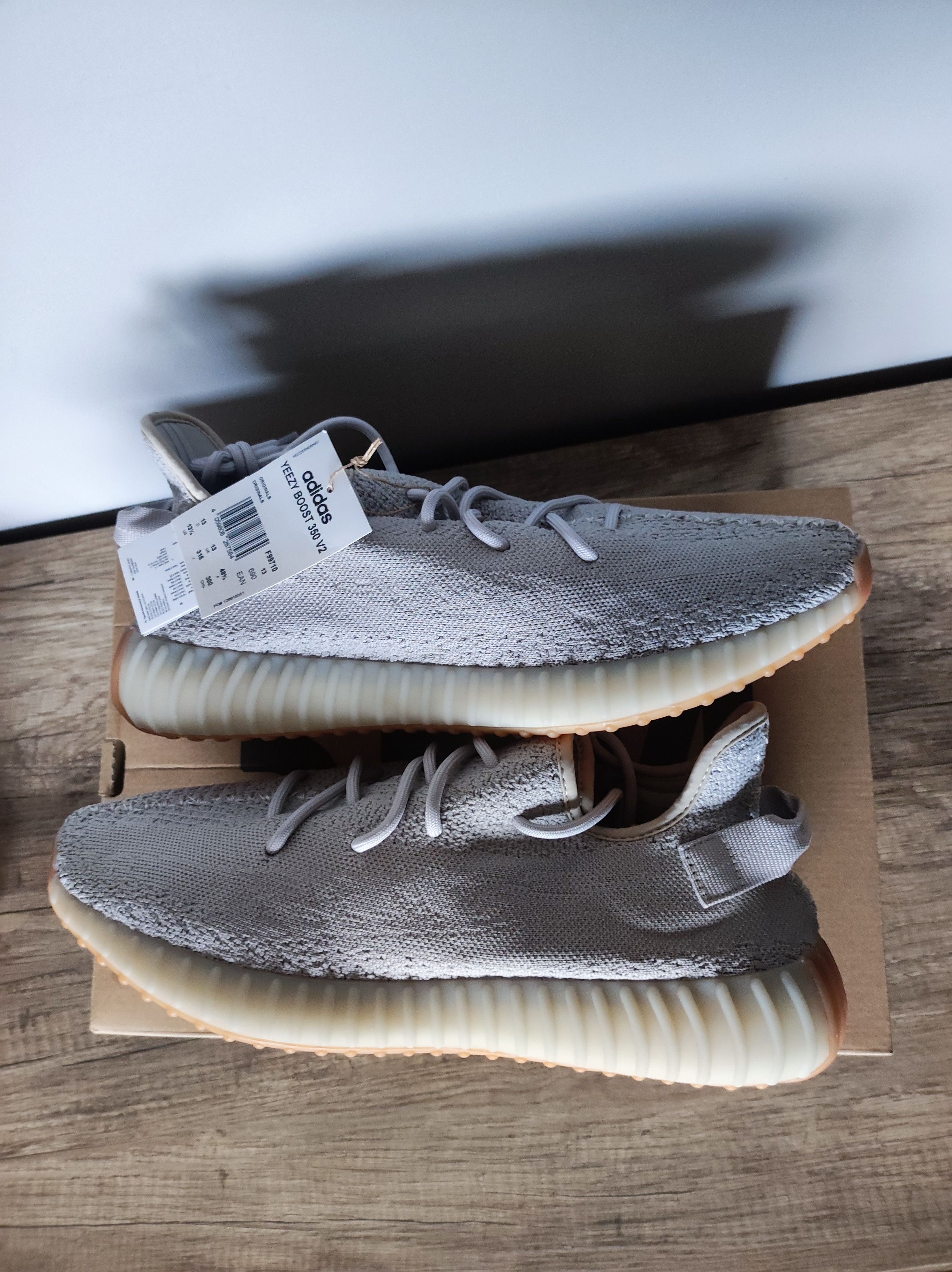 Adidas Adidas Yeezy 350 v2 Sesame Size US 13 / EU 46 - 3 Thumbnail