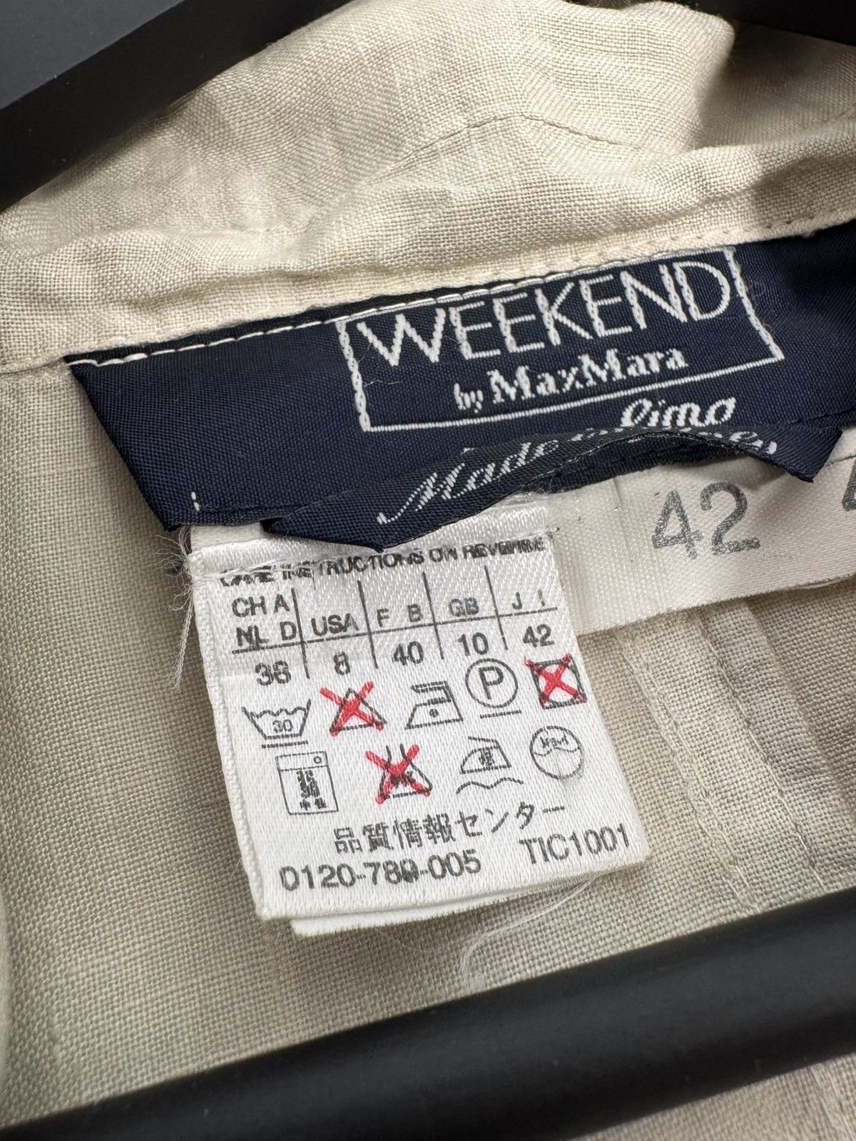 Max Mara × Weekend Max Mara Weekend Max Mara Blazer Jacket size 42 Size M / US 6-8 / IT 42-44 - 8 Thumbnail