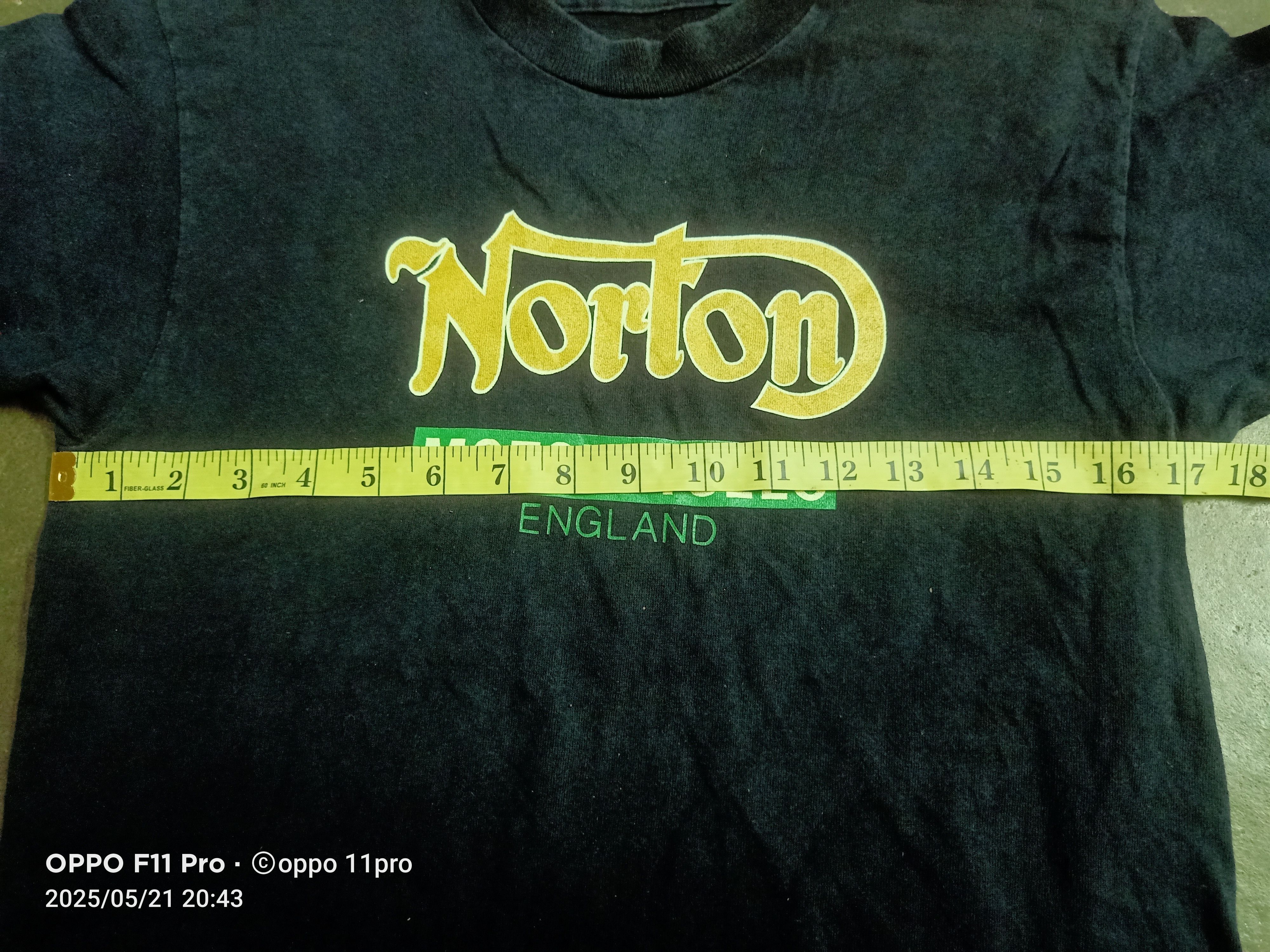 Norton × Vintage Vintage Norton Motorcycles 80s Men Tee Size US M / EU 48-50 / 2 - 3 Thumbnail