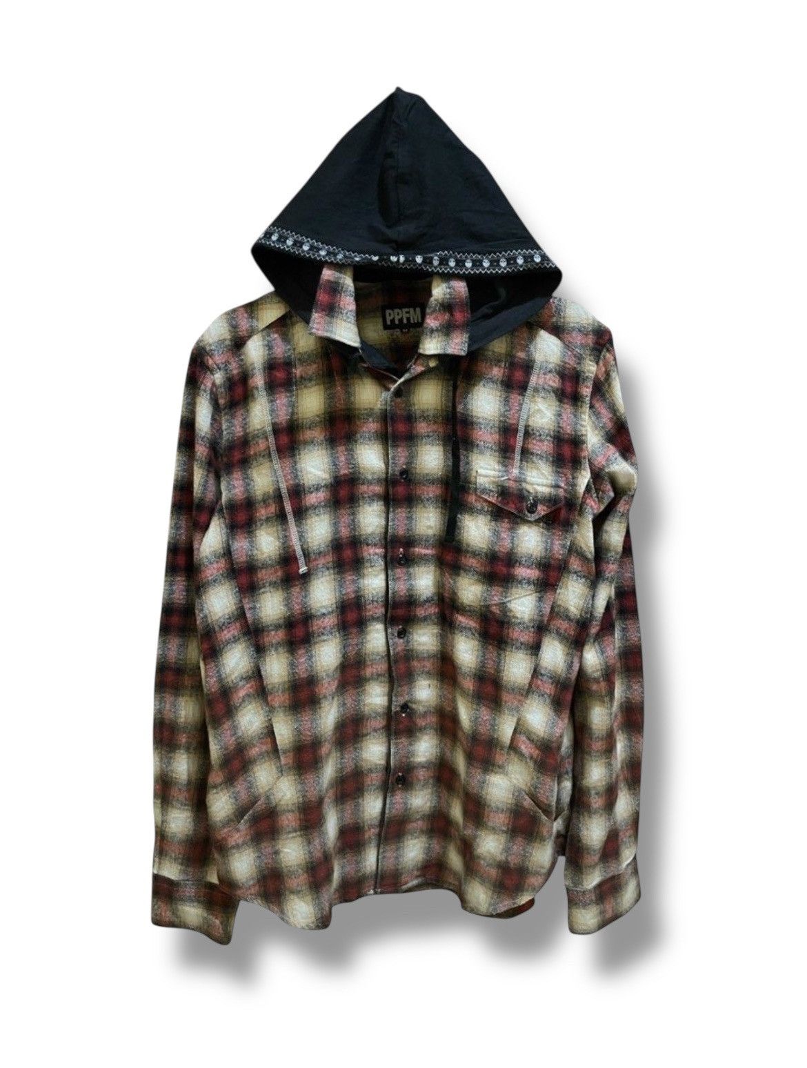 Ppfm Flannel Hoodie