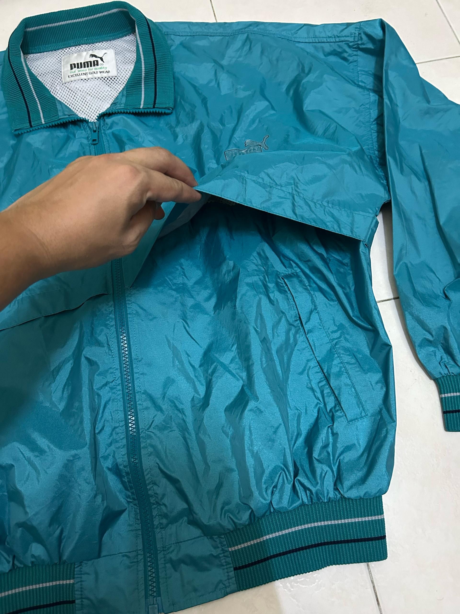 Puma 💥90s💥 Puma Excellent Golf Wear Windbreaker Size US L / EU 52-54 / 3 - 10 Thumbnail