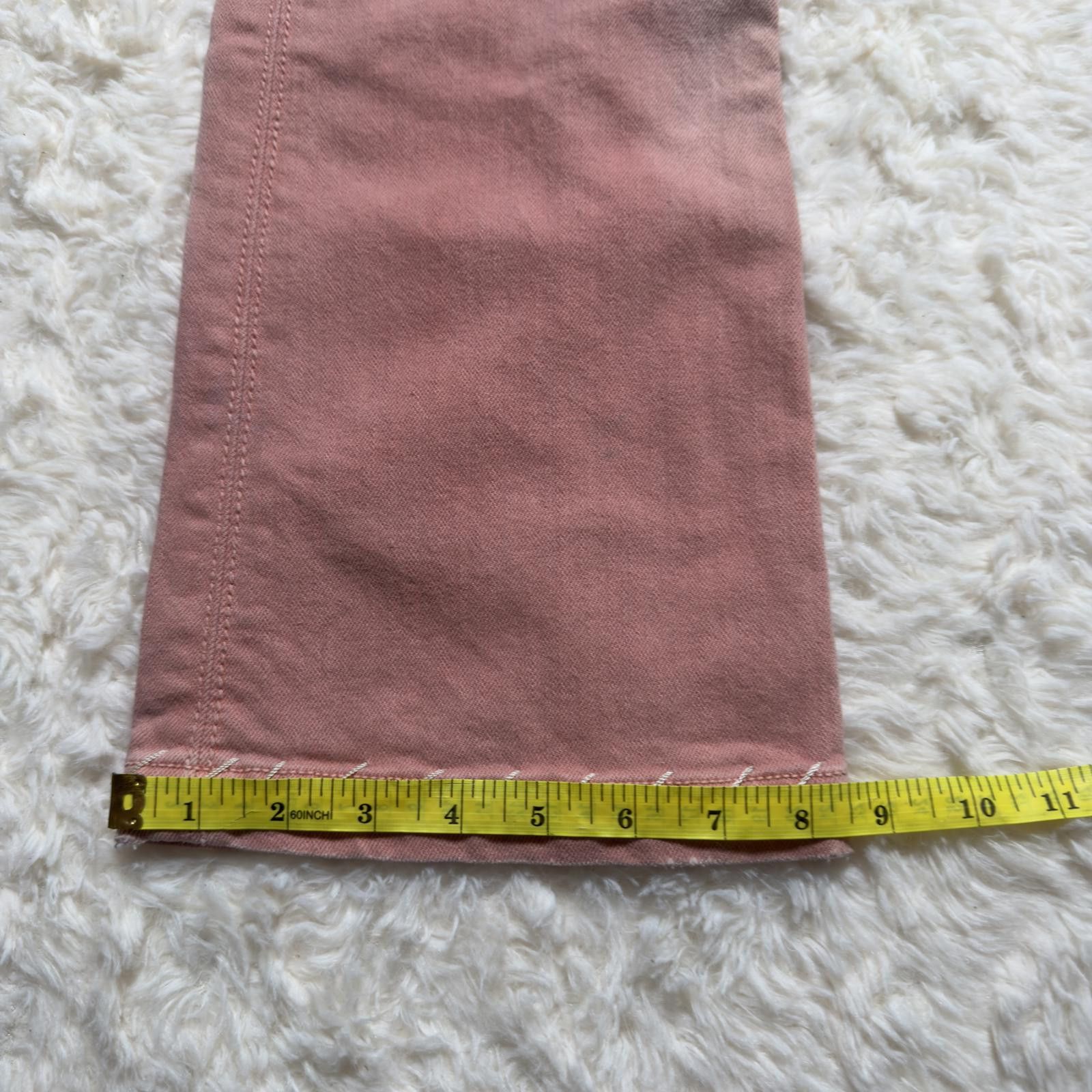 Antik Denim Vintage Antik Denim Y2K Low Rise Flare Jeans Pink Size 27" / US 4 / IT 40 - 6 Thumbnail