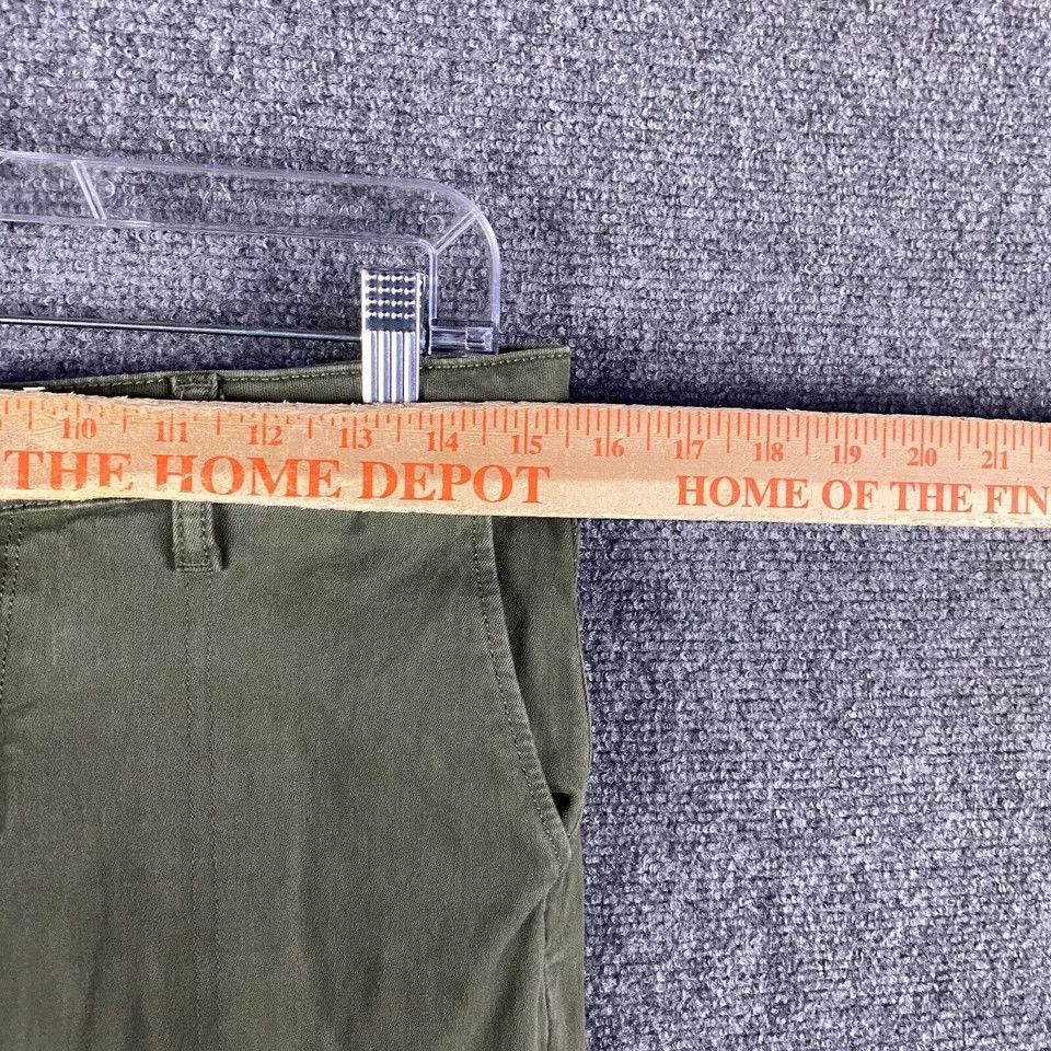 DL1961 DL1961 Jeans Women's 26 Green Drop Crotch Tapered Cotton Size 26" / US 2 / IT 38 - 3 Thumbnail
