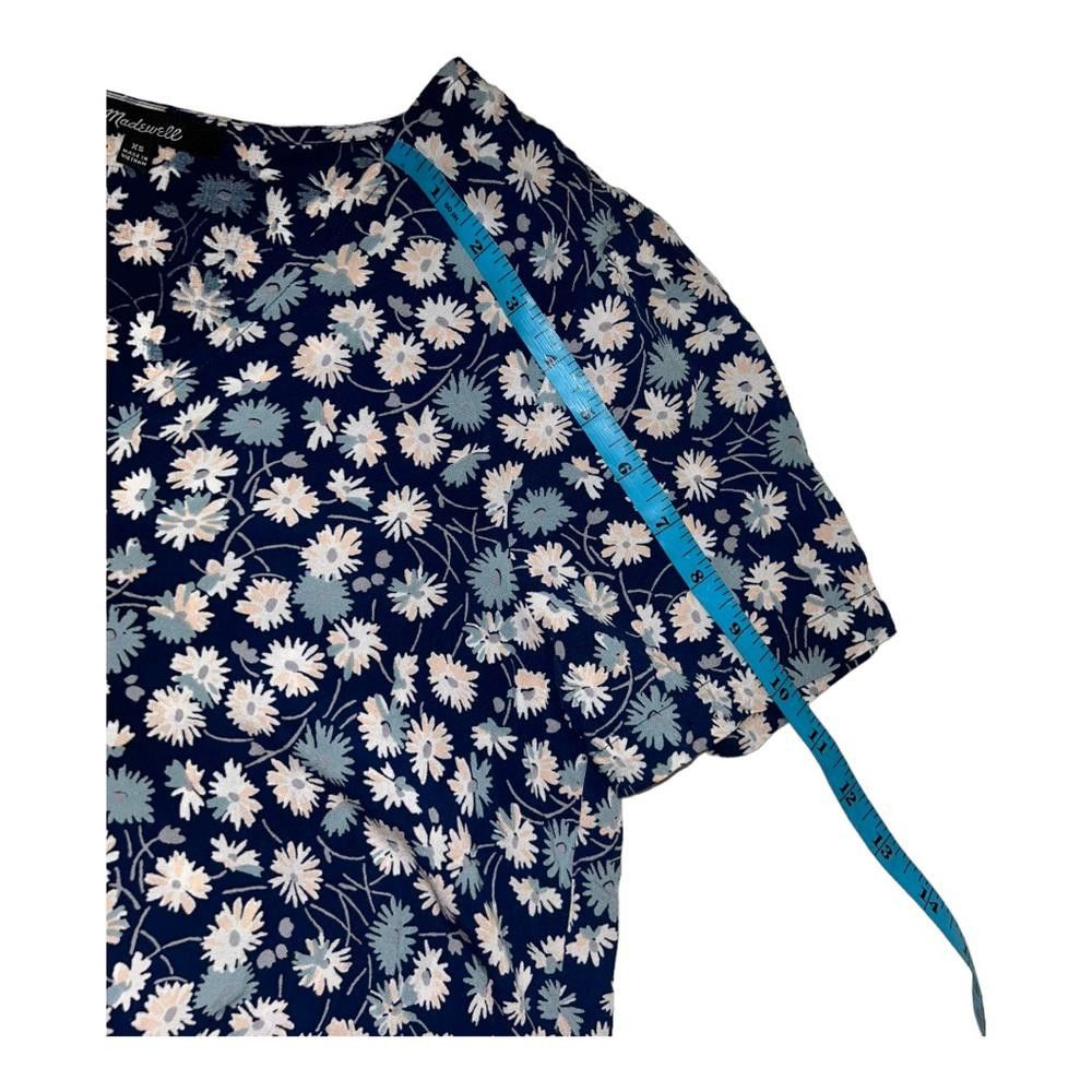 Madewell Madewell l Novel Tie-Front Top in French Floral XS Size XS / US 0-2 / IT 36-38 - 6 Thumbnail