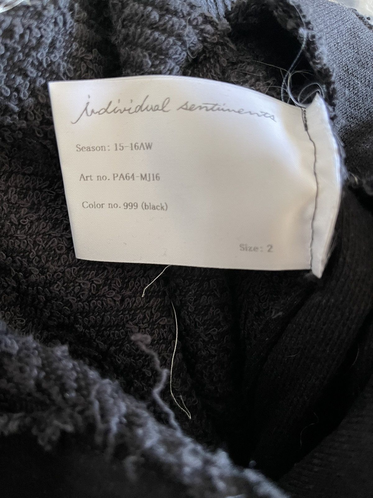 Individual Sentiments IS 15AW Cotton Jersey Flare Easy Pants Size US 30 / EU 46 - 6 Thumbnail