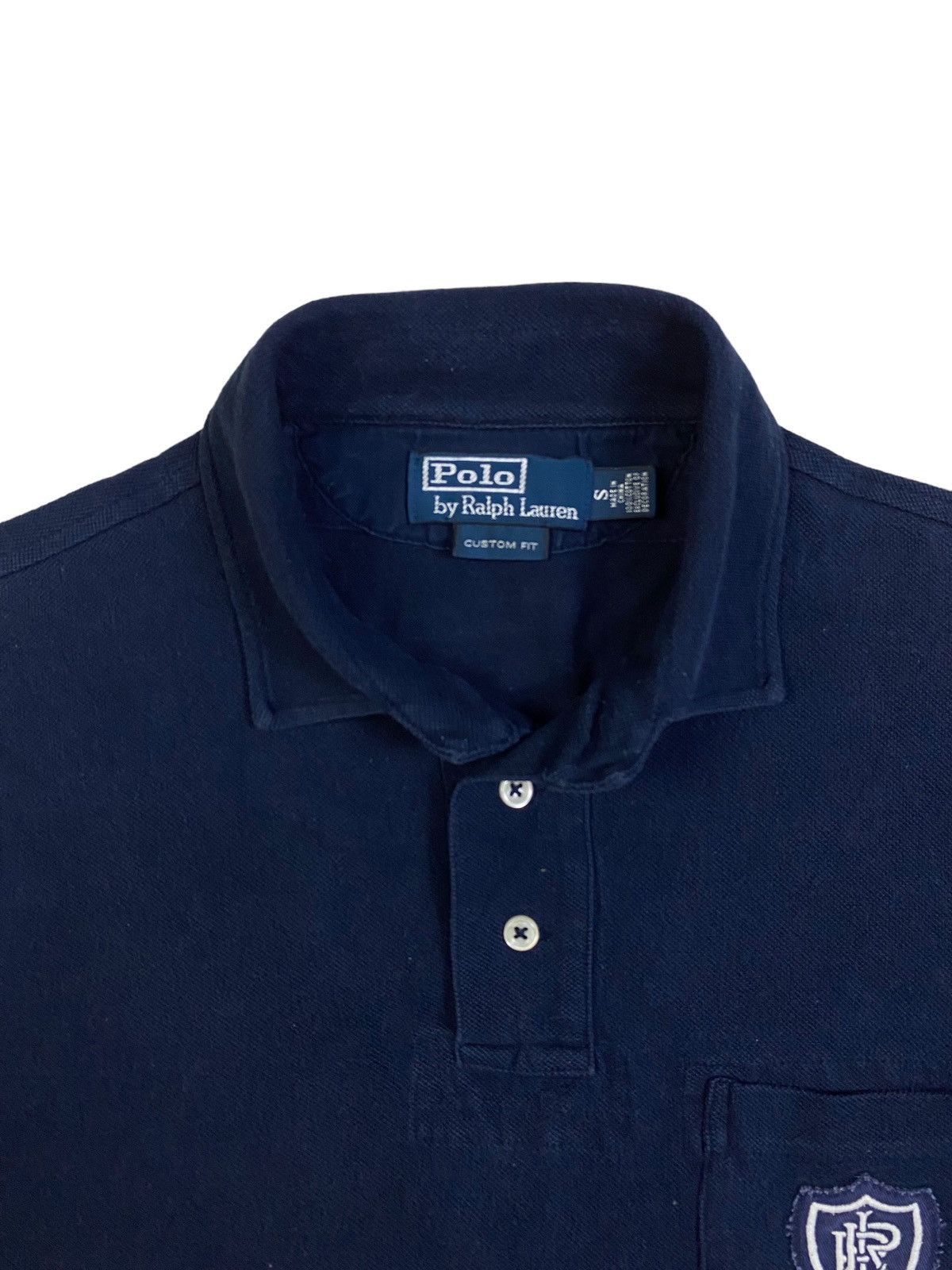 Polo Ralph Lauren × Vintage 🔥RARE🔥 Vintage Polo Ralph Lauren Navy S Pocket Tee Size US S / EU 44-46 / 1 - 4 Thumbnail