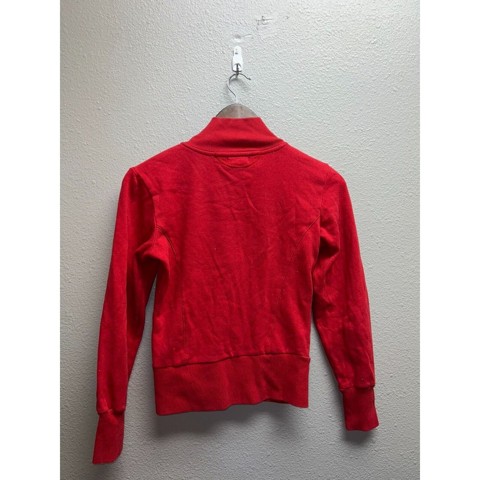 Guess Vintage Womens Guess Sweatshirt Full Zip Jacket Medium 90s Size M / US 6-8 / IT 42-44 - 7 Thumbnail