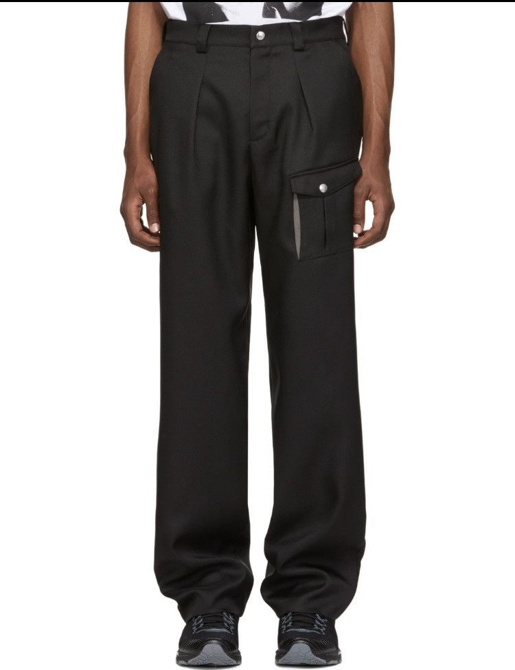 Kiko Kostadinov Kiko Kostadinov 2019ss black Kafka Trousers 00062019 |  Grailed