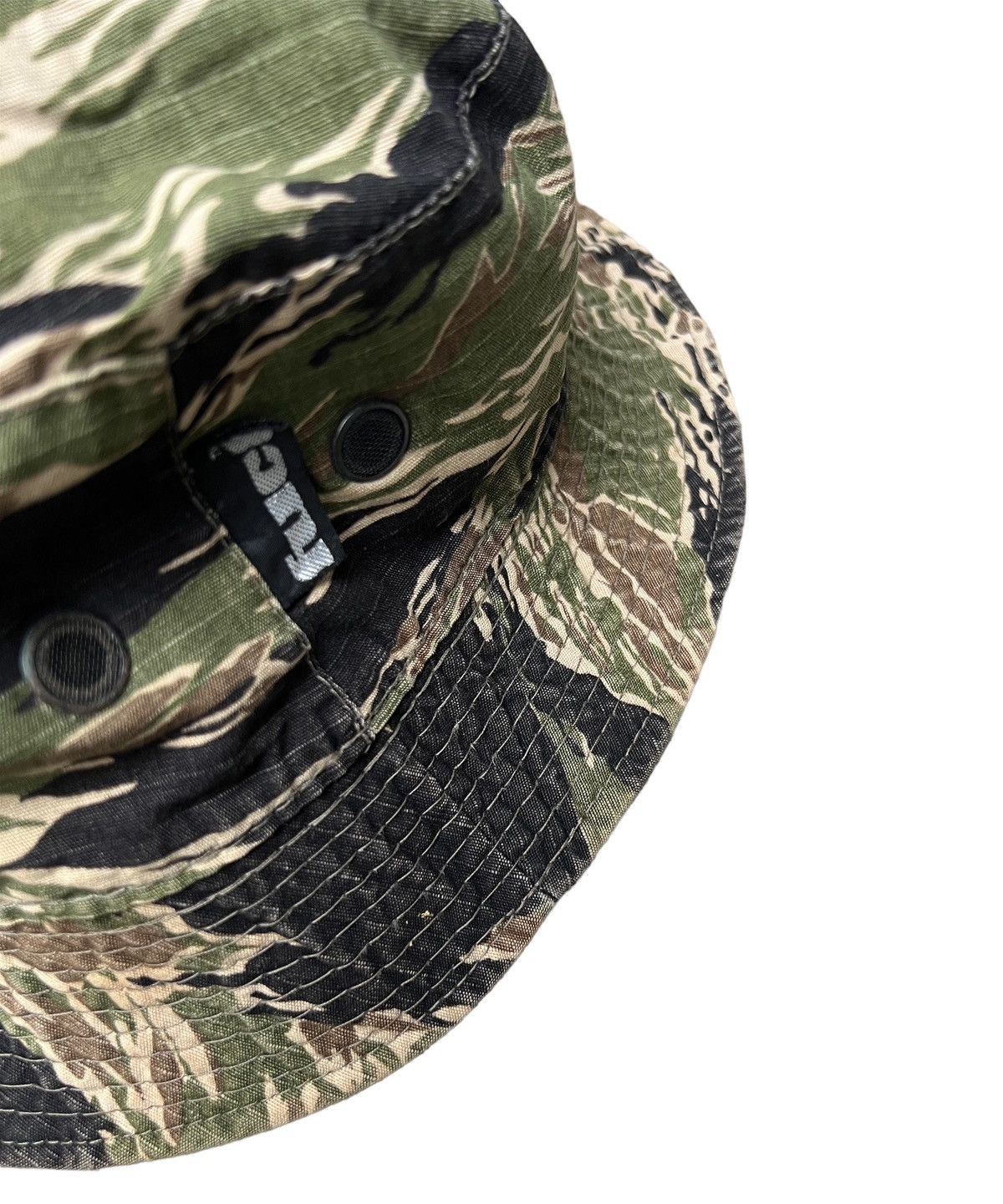 FUCT × Vintage Fuct 90s Reversible Bucket Hat Tiger Stripe (RARE) Size ONE SIZE - 6 Thumbnail