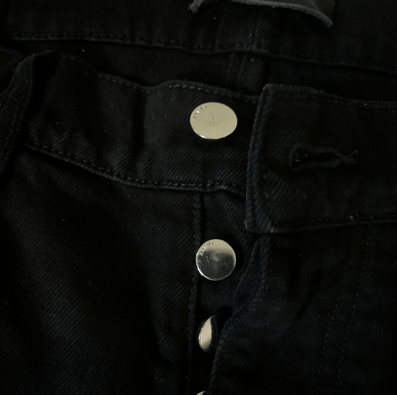 Amiri Amiri Black Denim Carpenter Pants Size US 30 / EU 46 - 4 Thumbnail