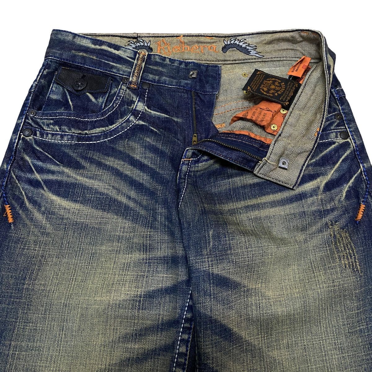 Designer × Japanese Brand × Vintage Rare Design Vintage Japanese Brand Riobera Jeans 2000s Size US 30 / EU 46 - 6 Thumbnail