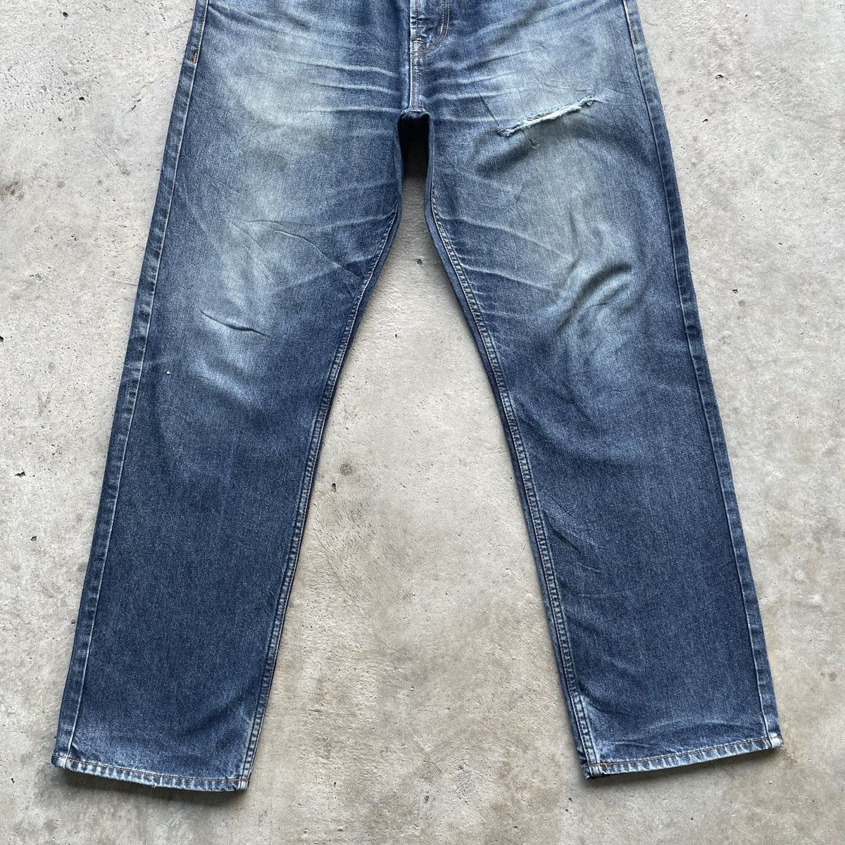 Japanese Brand Vintage Japanese Old Navy Faded Jeans Denim Distressed Pants Size US 34 / EU 50 - 4 Thumbnail