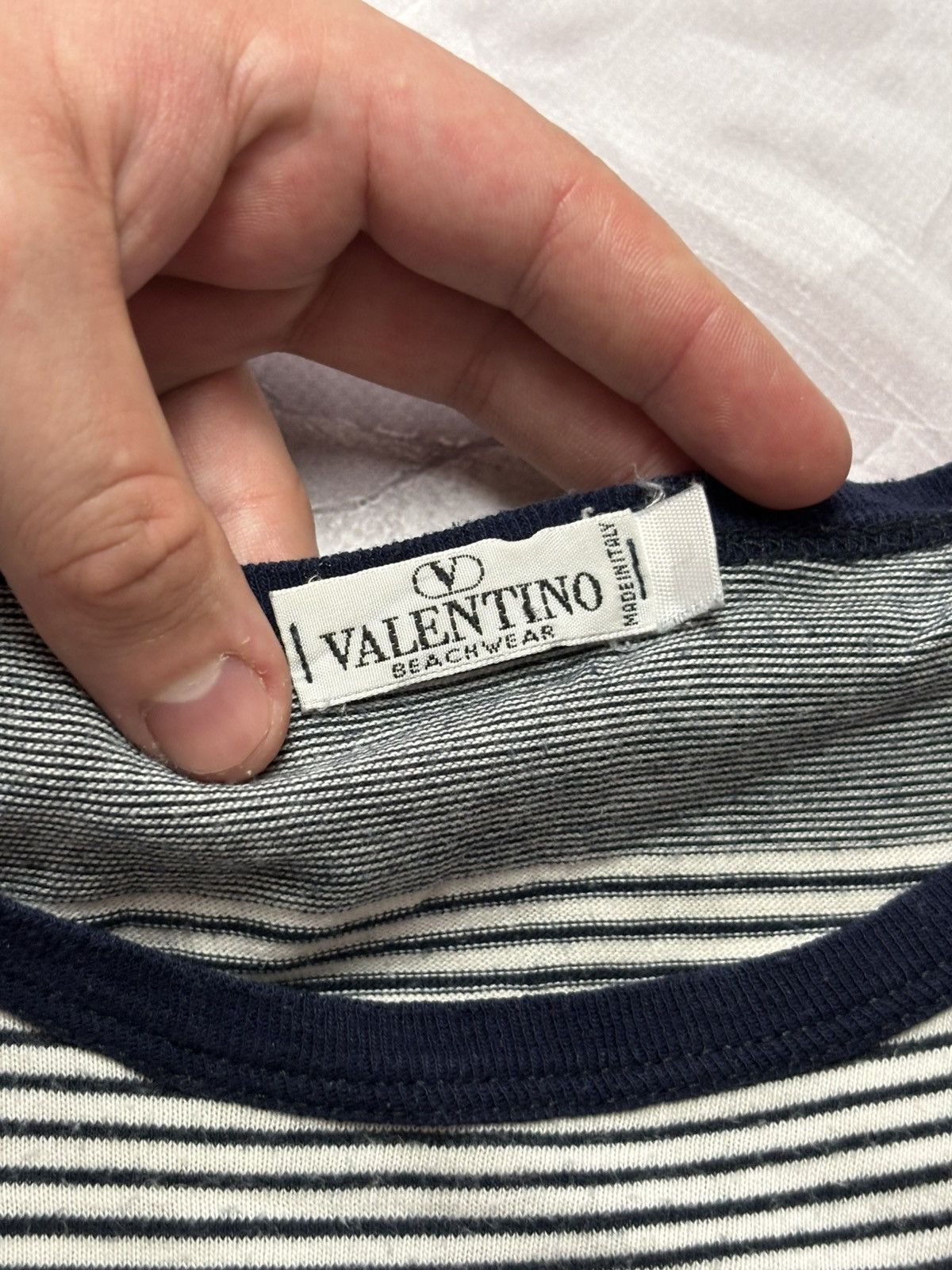 Valentino × Vintage Valentino Beachwear Vintage T-Shirt Made in Italy Mens L Size US L / EU 52-54 / 3 - 9 Thumbnail