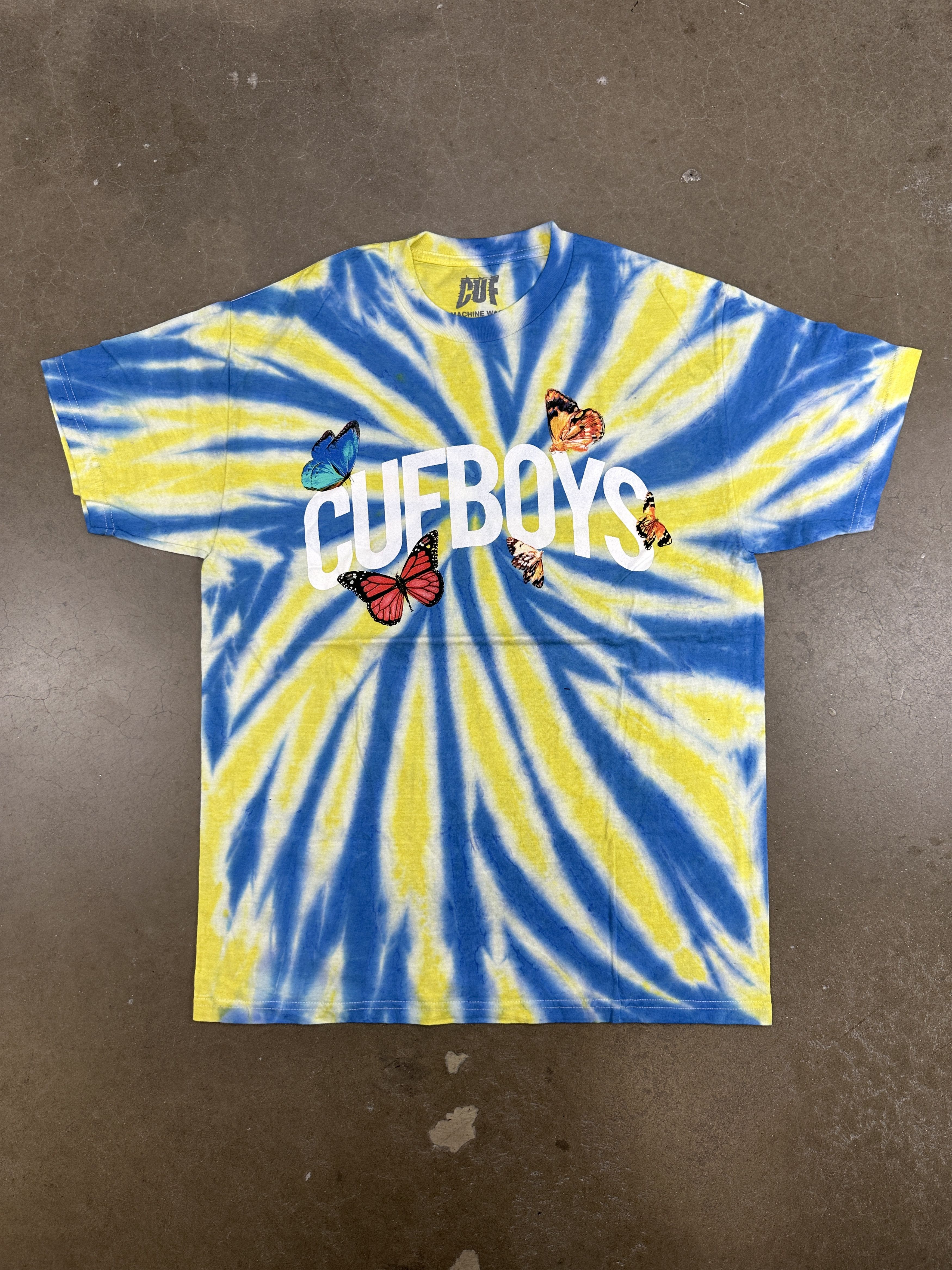 Other CUFBOYS YELLOW TIE DYE TEE - L Size US L / EU 52-54 / 3 - 1 Thumbnail