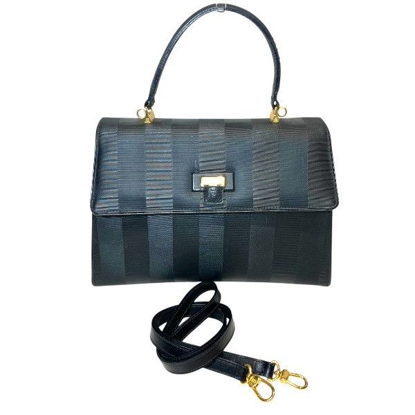 Fendi Fendi Fendi Pequin PVC 2way bag Plastic / Synthetic Shoulder Bag DUTY FREE for USA Size ONE SIZE - 1 Thumbnail