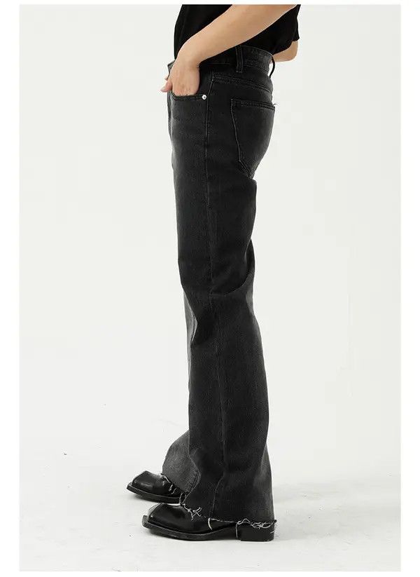 Japanese Brand Mayuko x Mina Contrast tie-dye gradient flared jeans Size US 32 / EU 48 - 6 Thumbnail