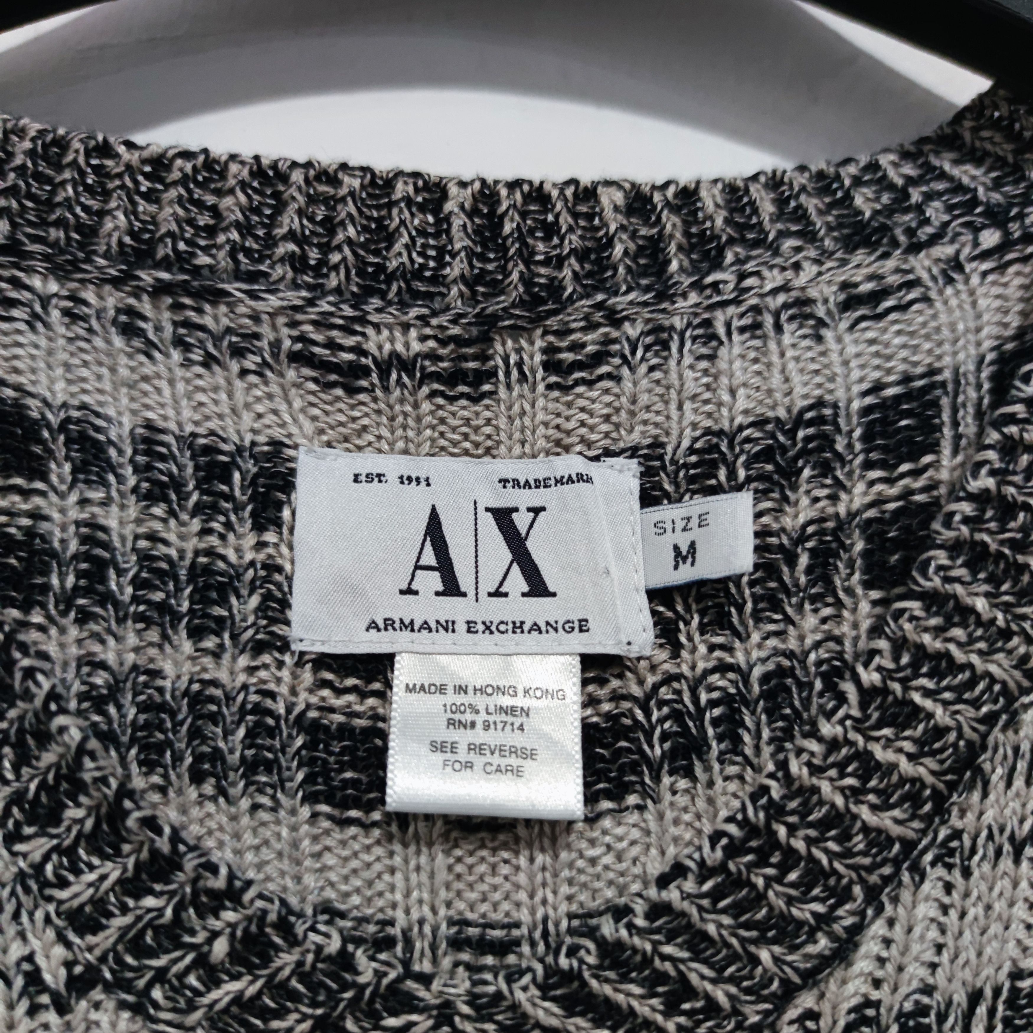 Armani Exchange × Emporio Armani Armani Vest Knitwear Size US M / EU 48-50 / 2 - 5 Thumbnail