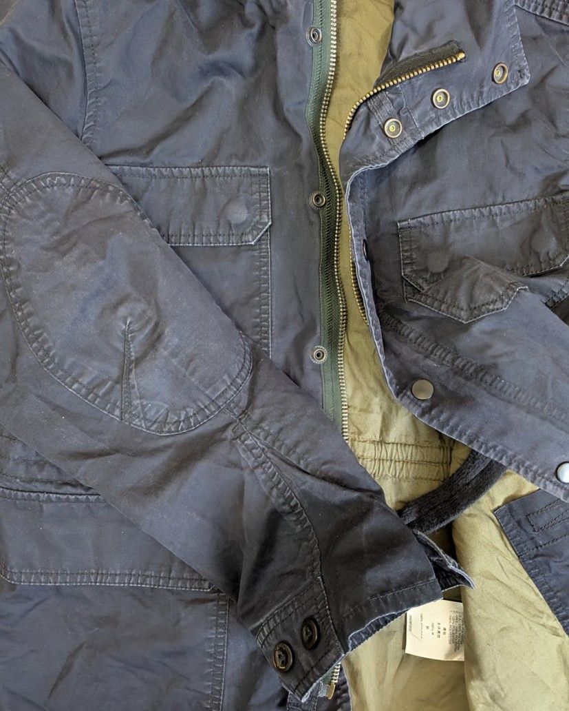 Diesel DIESEL Cargo Jacket Military Field Jacket In Navy Size US S / EU 44-46 / 1 - 10 Thumbnail