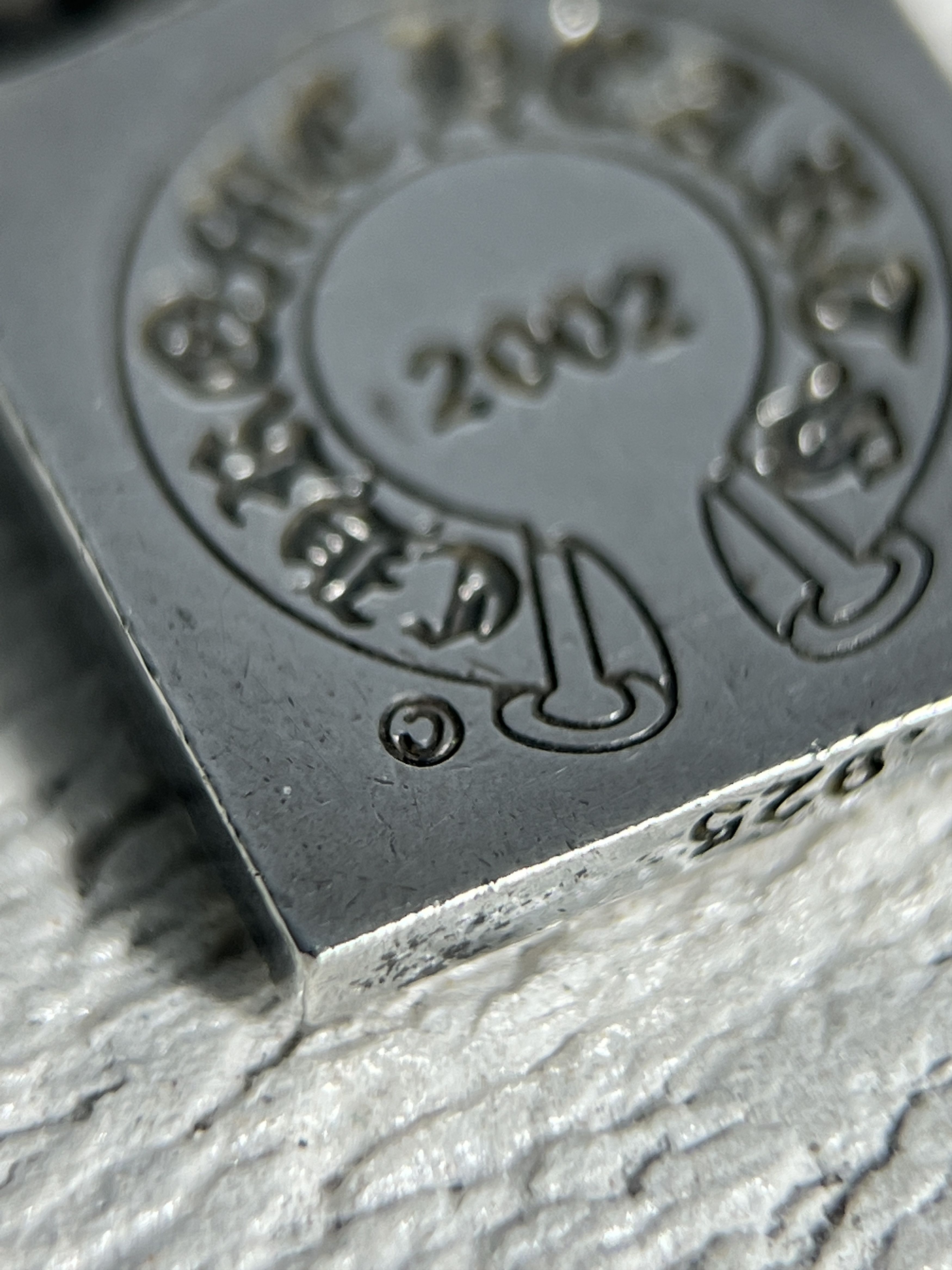 Chrome Hearts Chrome Hearts CH Square Pendant 2002 .925 Silver Size ONE SIZE - 15 Thumbnail