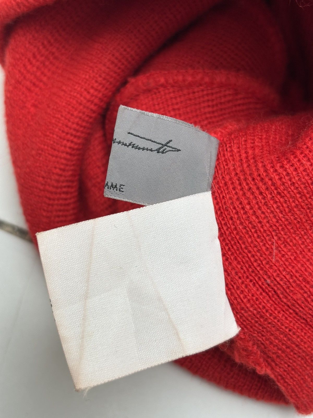 Yohji Yamamoto YYPH Wool Beanie Size ONE SIZE - 7 Thumbnail