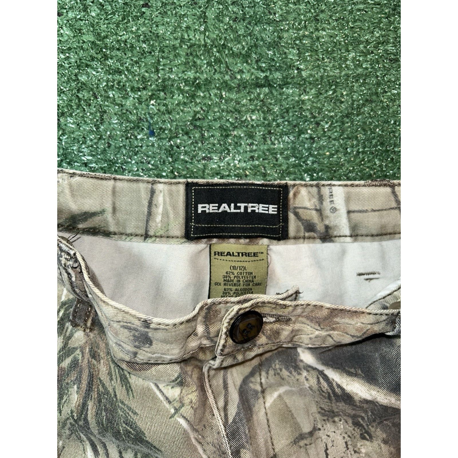 Realtree Realtree Camo Cargo Pants Youth Large 10/12 Size 34" / US 12 / IT 48 - 4 Thumbnail
