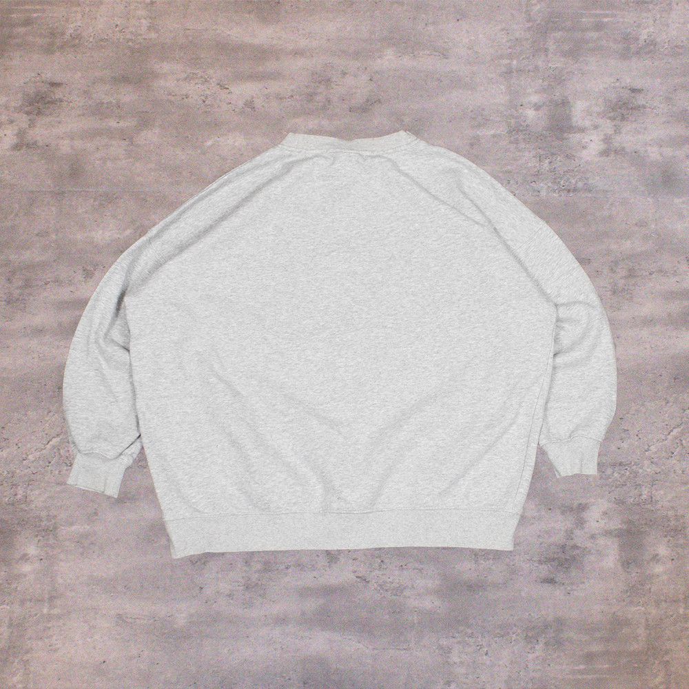H&M H&M UCLA Oversize Boxy Baggy Heather Grey Crewneck Sweater Size US XL / EU 56 / 4 - 2 Thumbnail