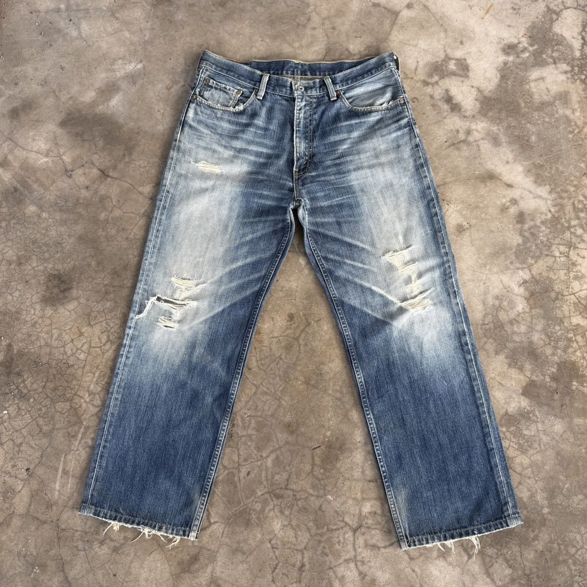 Levi's Vintage Clothing W36x28 Vintage Levi's 502 Faded Mud Washer Denim Jean Pants Size US 36 / EU 52 - 1 Thumbnail