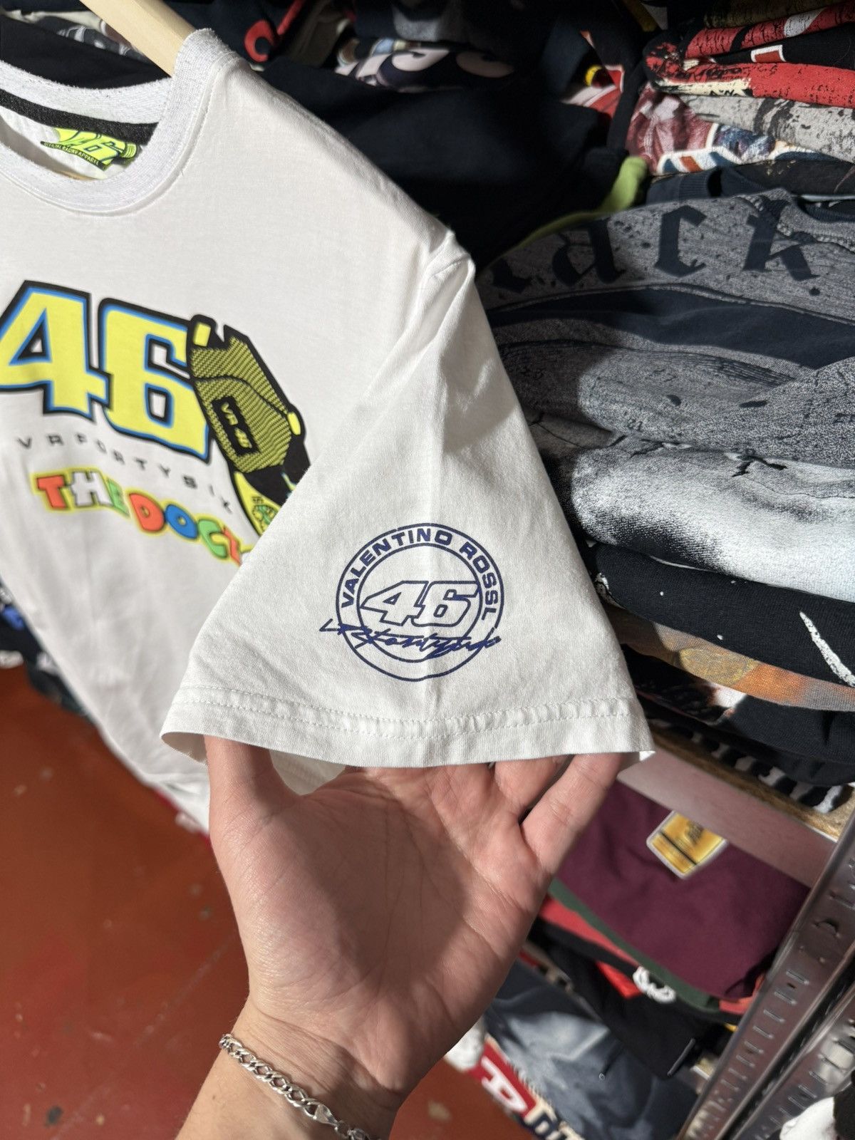 Yamaha Official Fan Club Valentino Rossi 46 The Doctor T-Shirt Size US XL / EU 56 / 4 - 4 Thumbnail
