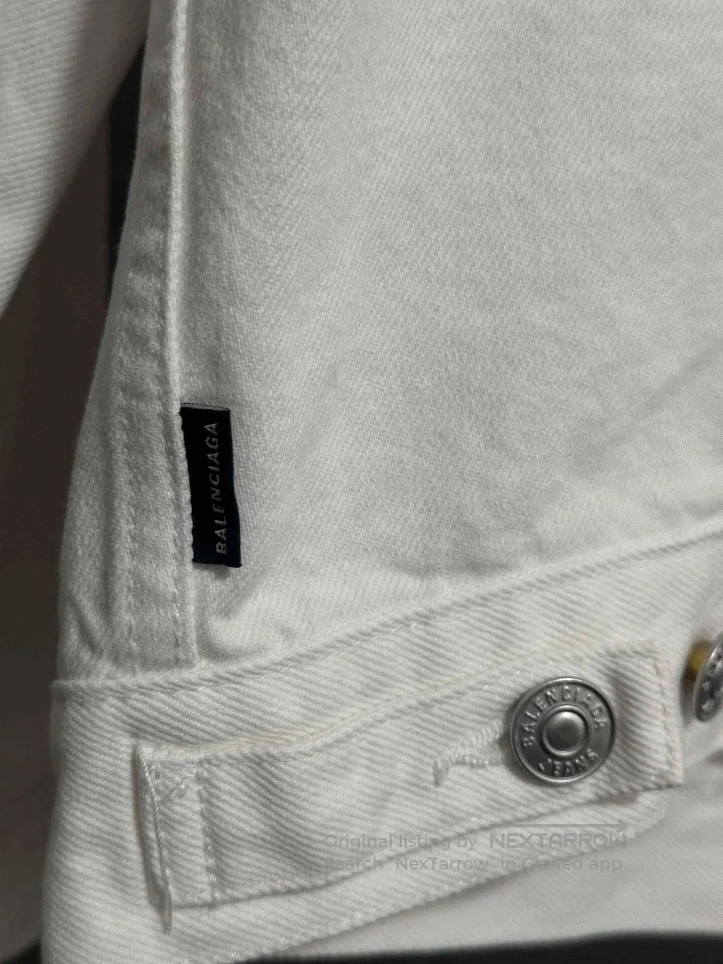 Balenciaga balenciaga embroidered logo long sleeve jacket. Size US L / EU 52-54 / 3 - 7 Thumbnail