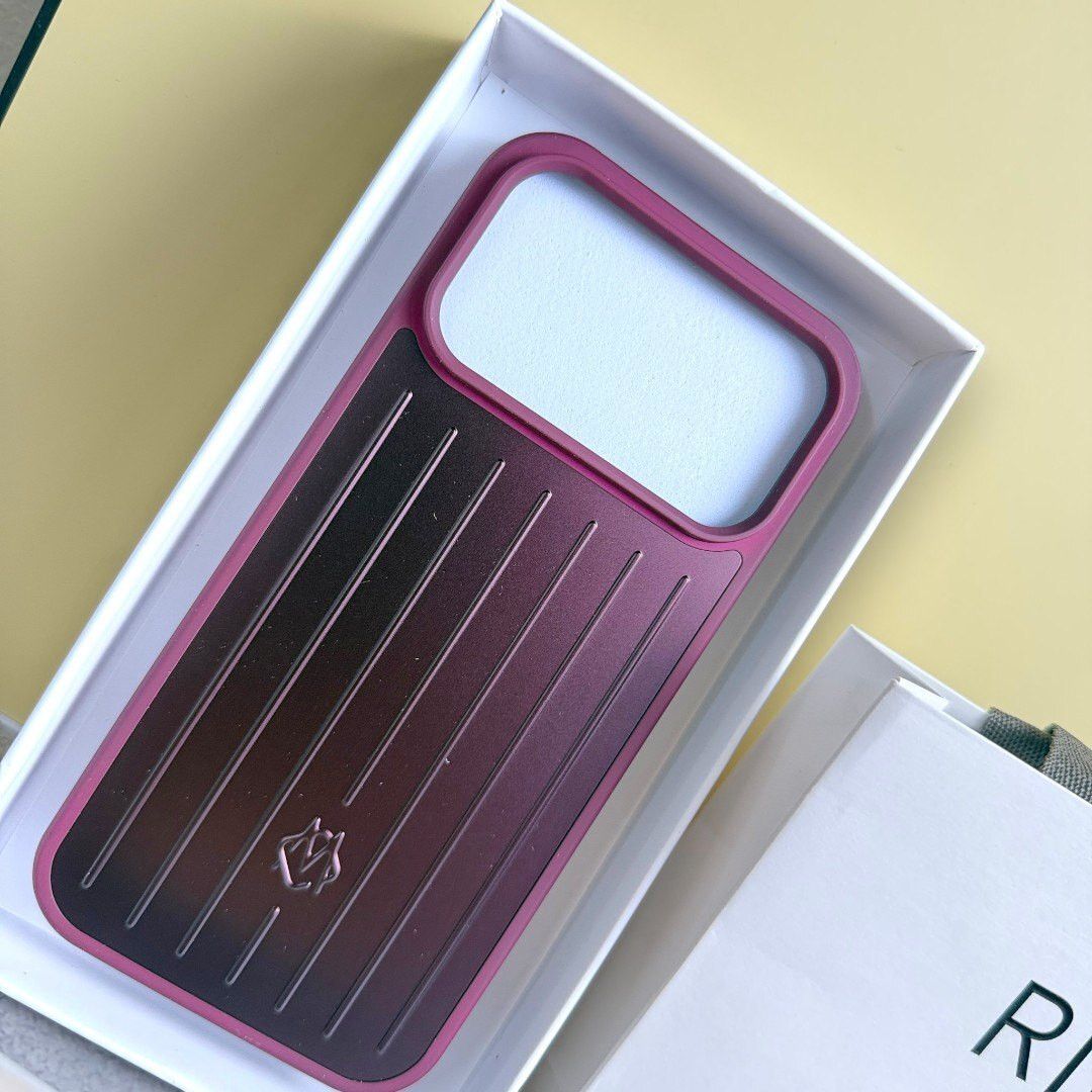 Rimowa Aluminum Metal Iphone 17 Pro Case Style Purple Color, Men's — image 5 of 6