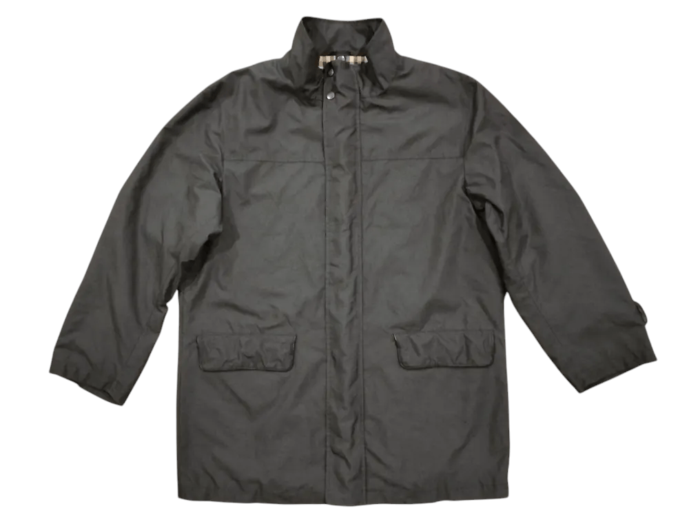 Aquascutum Aquascutum London Overcoat Zipper Button Leather Part Size US M / EU 48-50 / 2 - 1 Thumbnail