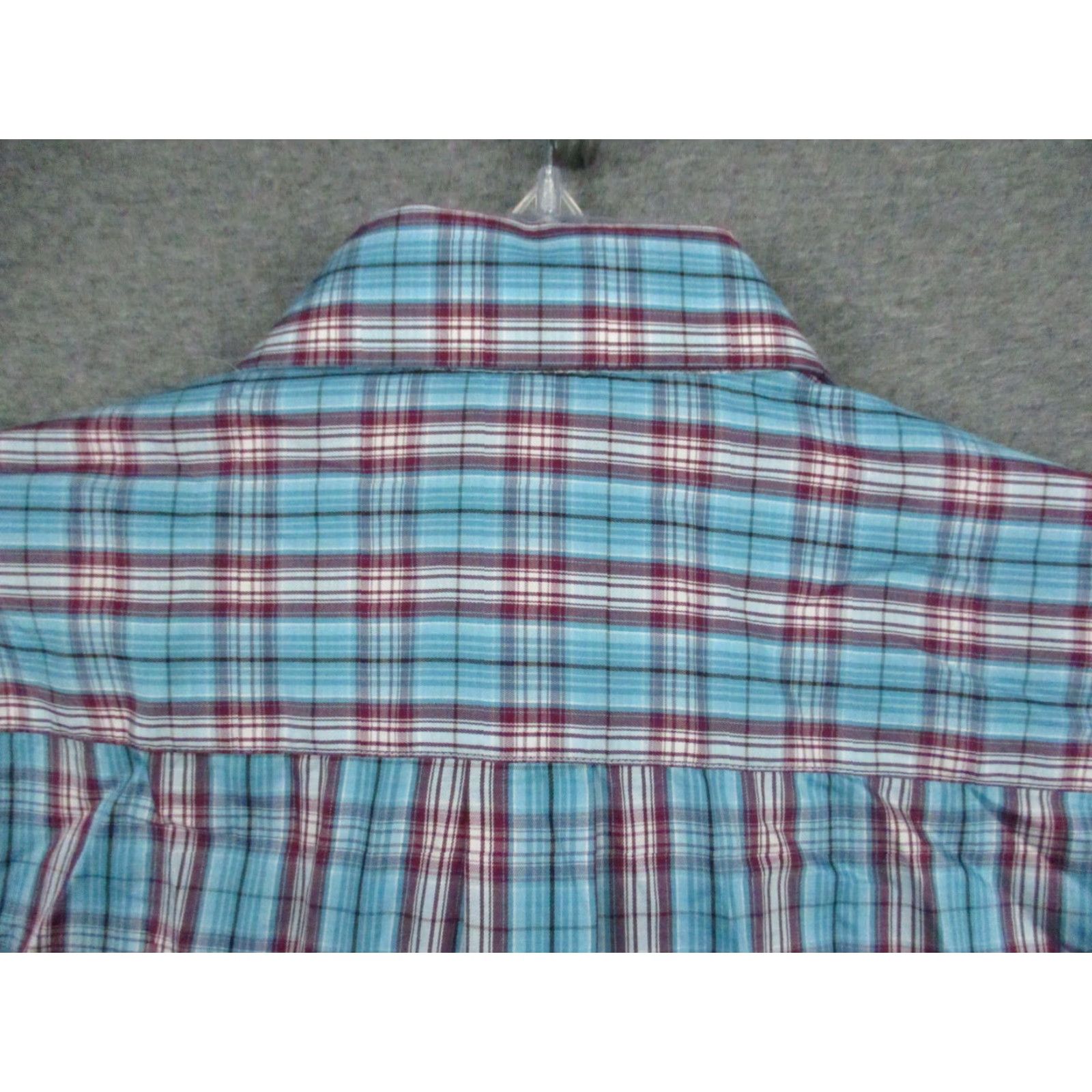 Peter Millar Peter Millar Crown Shirt XL Men's Cotton Silk Mix Blue Plaid Multi Check Button-Up Collared Long Sleeve Classic Mens Size US XL / EU 56 / 4 - 7 Thumbnail