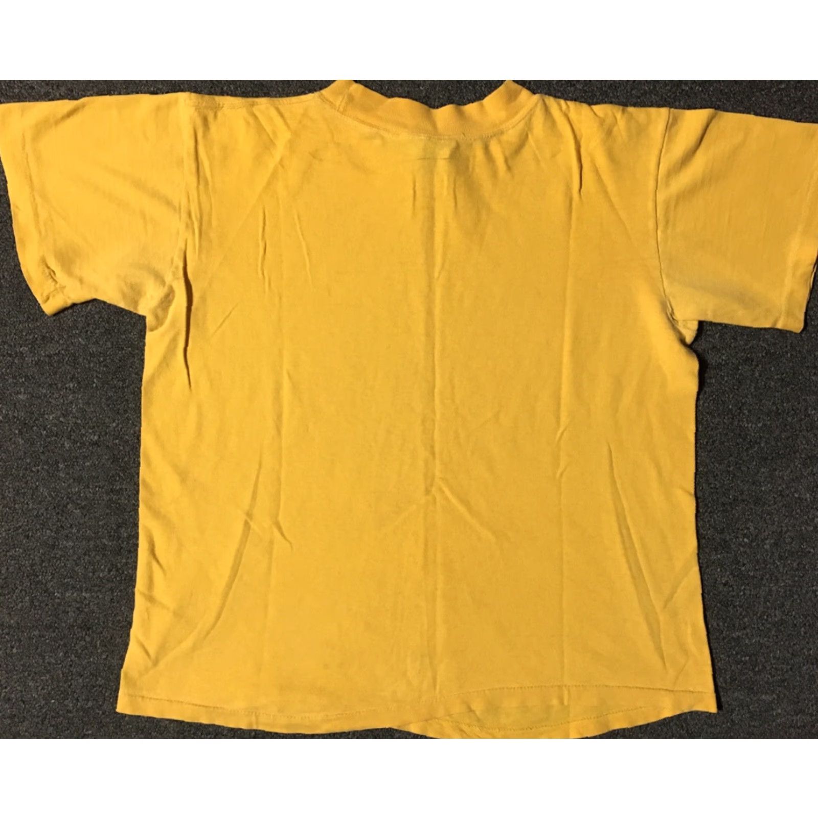 Vintage VINTAGE 70s Pig Bowl LAPD VS Arizona DPS Faded Shirt XS Yellow Police Cop Football Grunge Single Stitch Tee Mens Size US XS / EU 42 / 0 - 6 Thumbnail