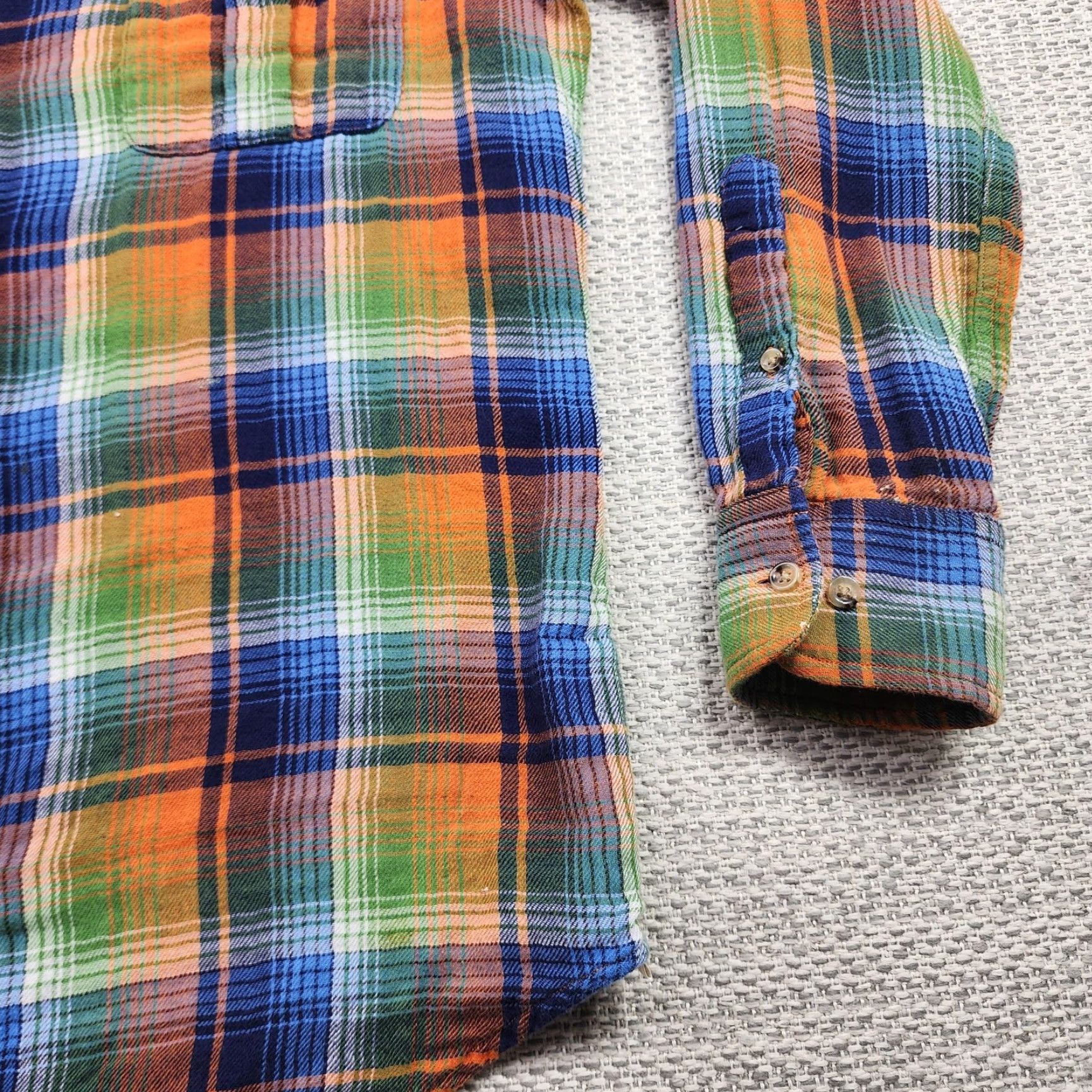 Peter Millar Peter Millar Shirt Mens M Multicolor Plaid Flannel Button-Up Mountainside Collection Pockets Size US M / EU 48-50 / 2 - 2 Thumbnail