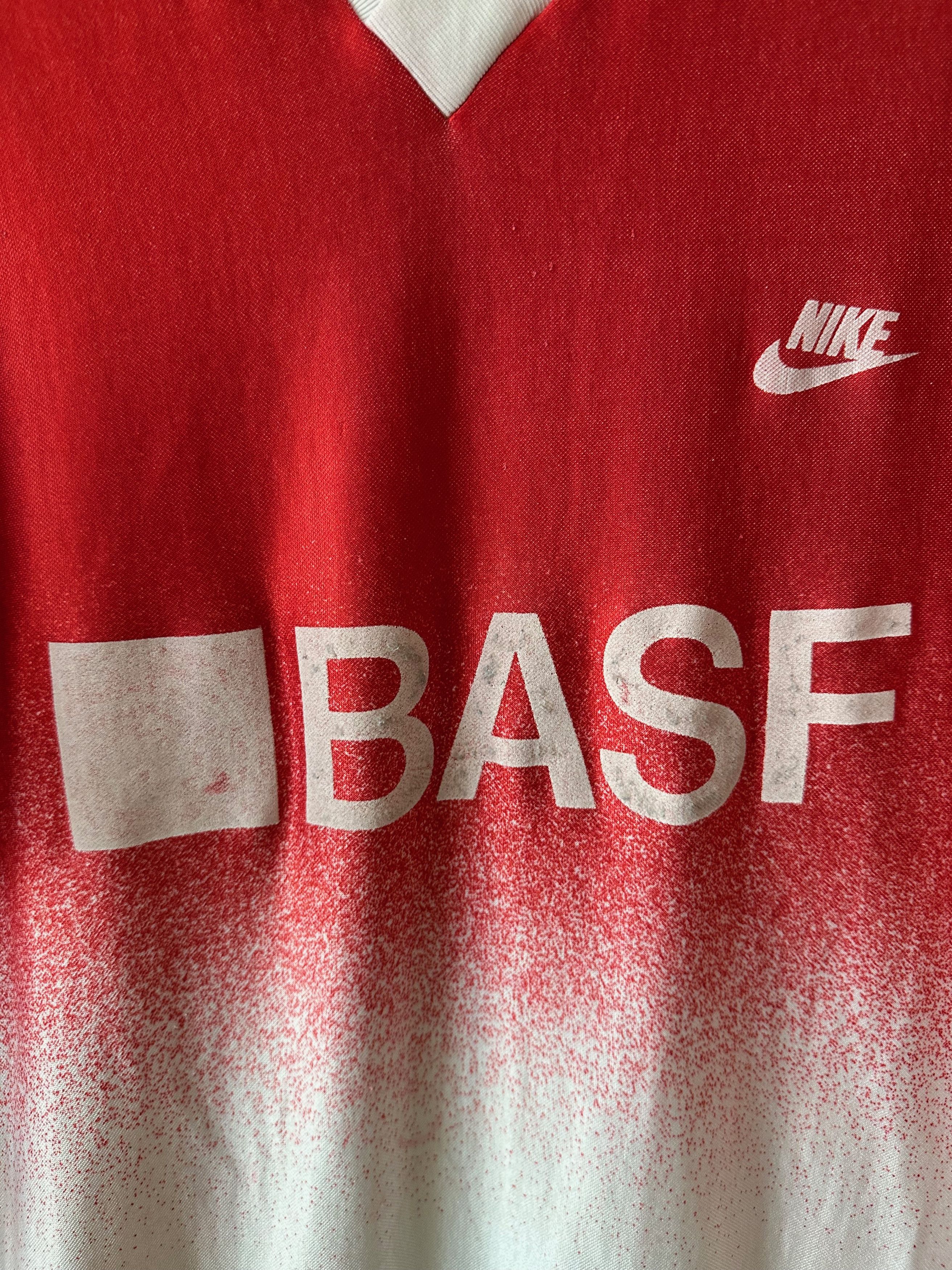 Nike 70's NIKE gradient soccer jersey white / red # 3 Size US M / EU 48-50 / 2 - 5 Thumbnail