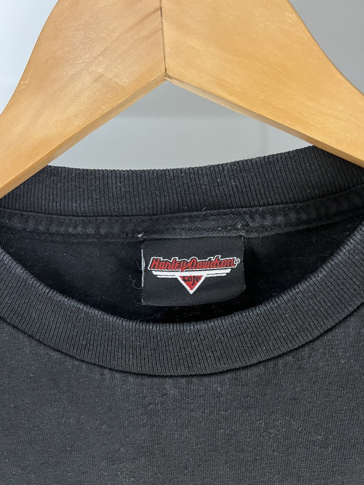 Harley Davidson VINTAGE HARLEY DAVIDSON MOTORCYCLE DOUBLE PRINTED Y2K 90s Size US S / EU 44-46 / 1 - 24 Thumbnail
