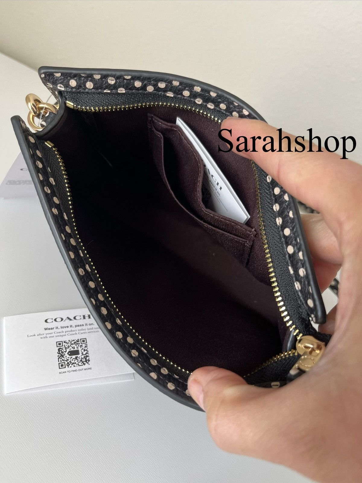 Coach Coach Slim Crossbody Bag With Spot Print Size ONE SIZE - 9 Thumbnail