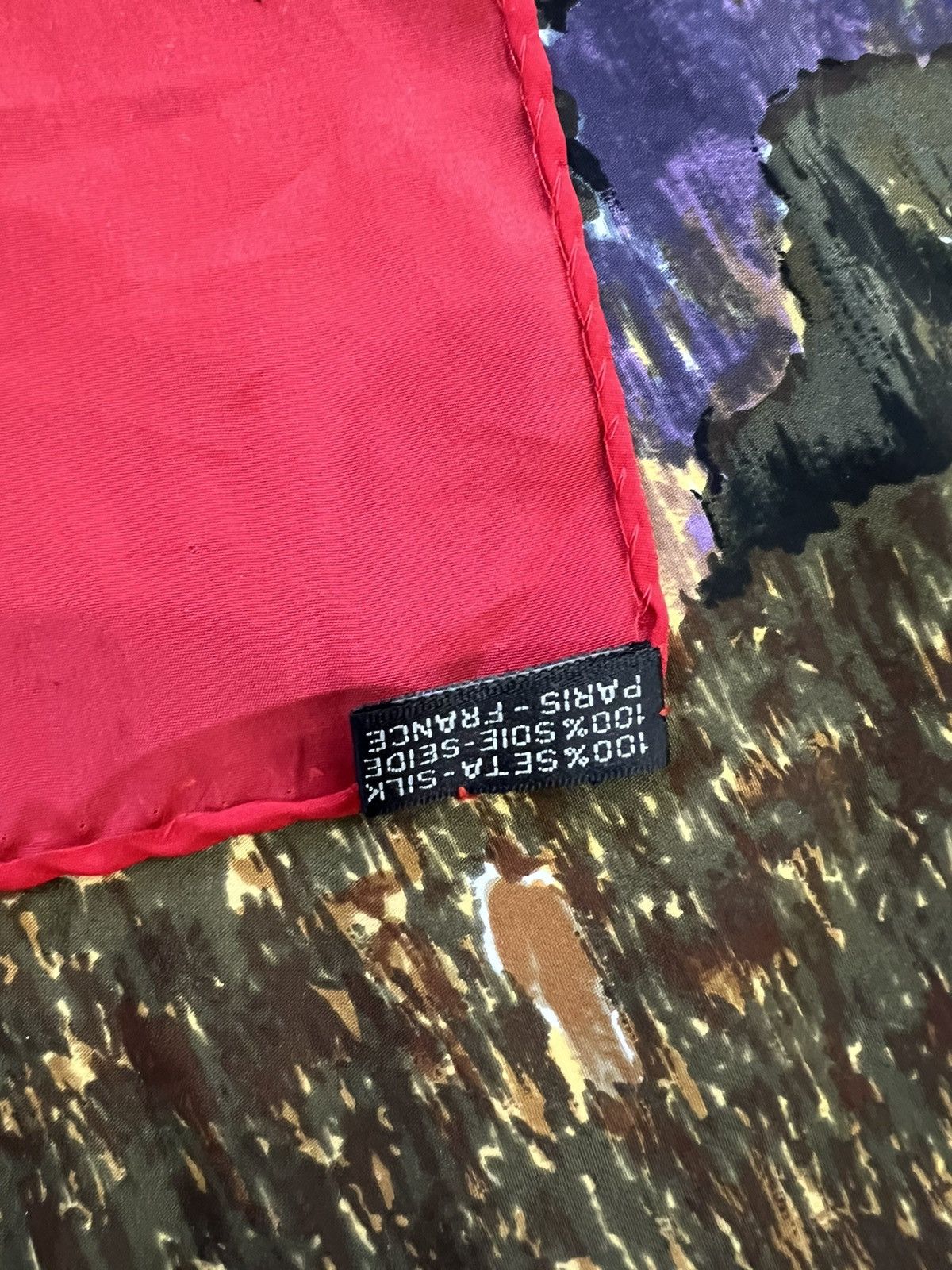 Vintage Vtg Paul Gaugin Nafea When Will You Marry Silk scarf Art Size ONE SIZE - 3 Thumbnail